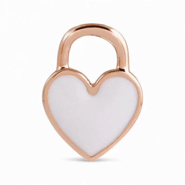 Enamel Love Lock
