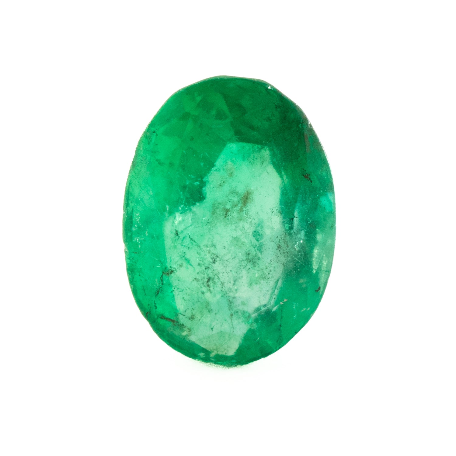Verdant | Oval Brilliant-Cut Emerald, 0.74 ct (Reclaimed)