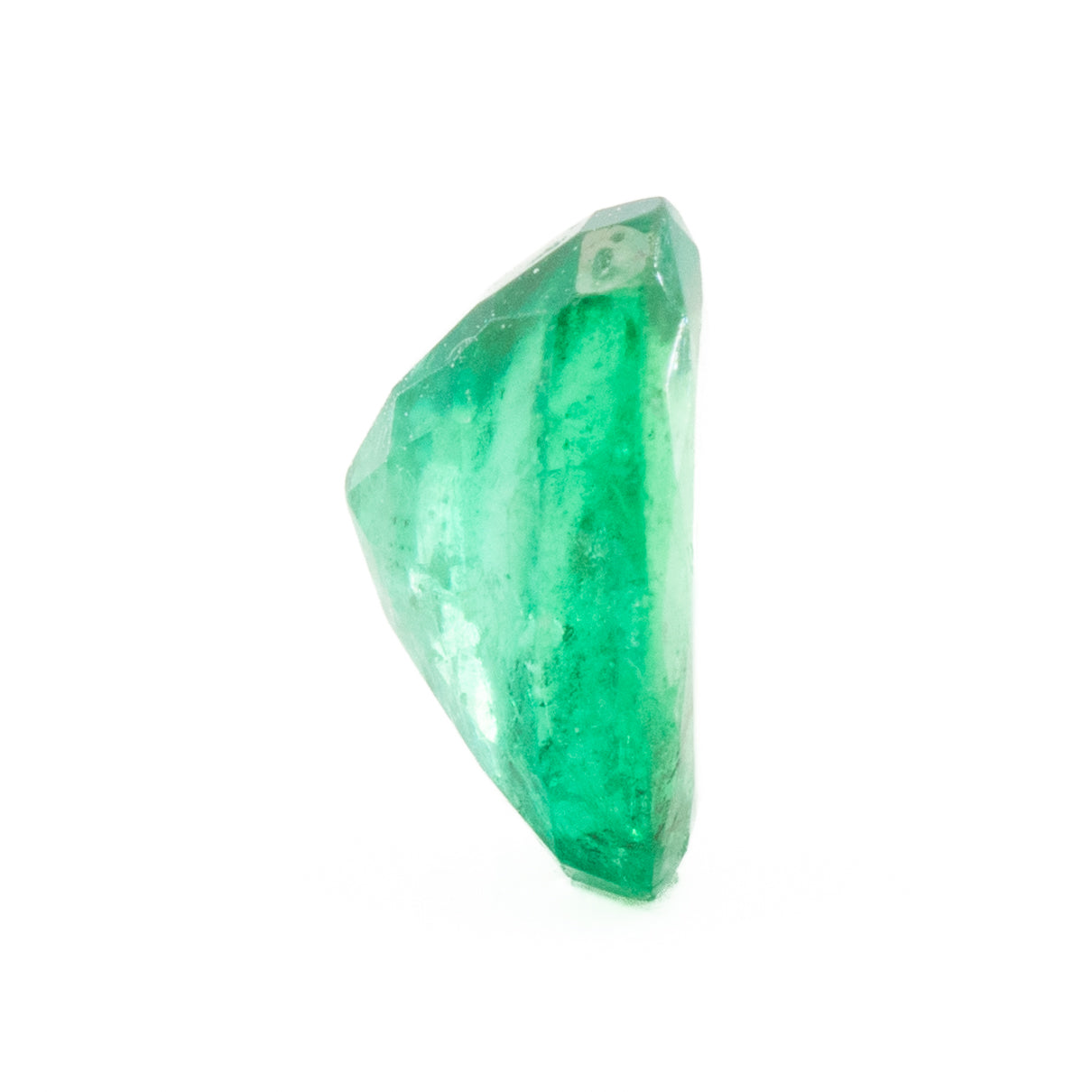 Verdant | Oval Brilliant-Cut Emerald, 0.74 ct (Reclaimed)