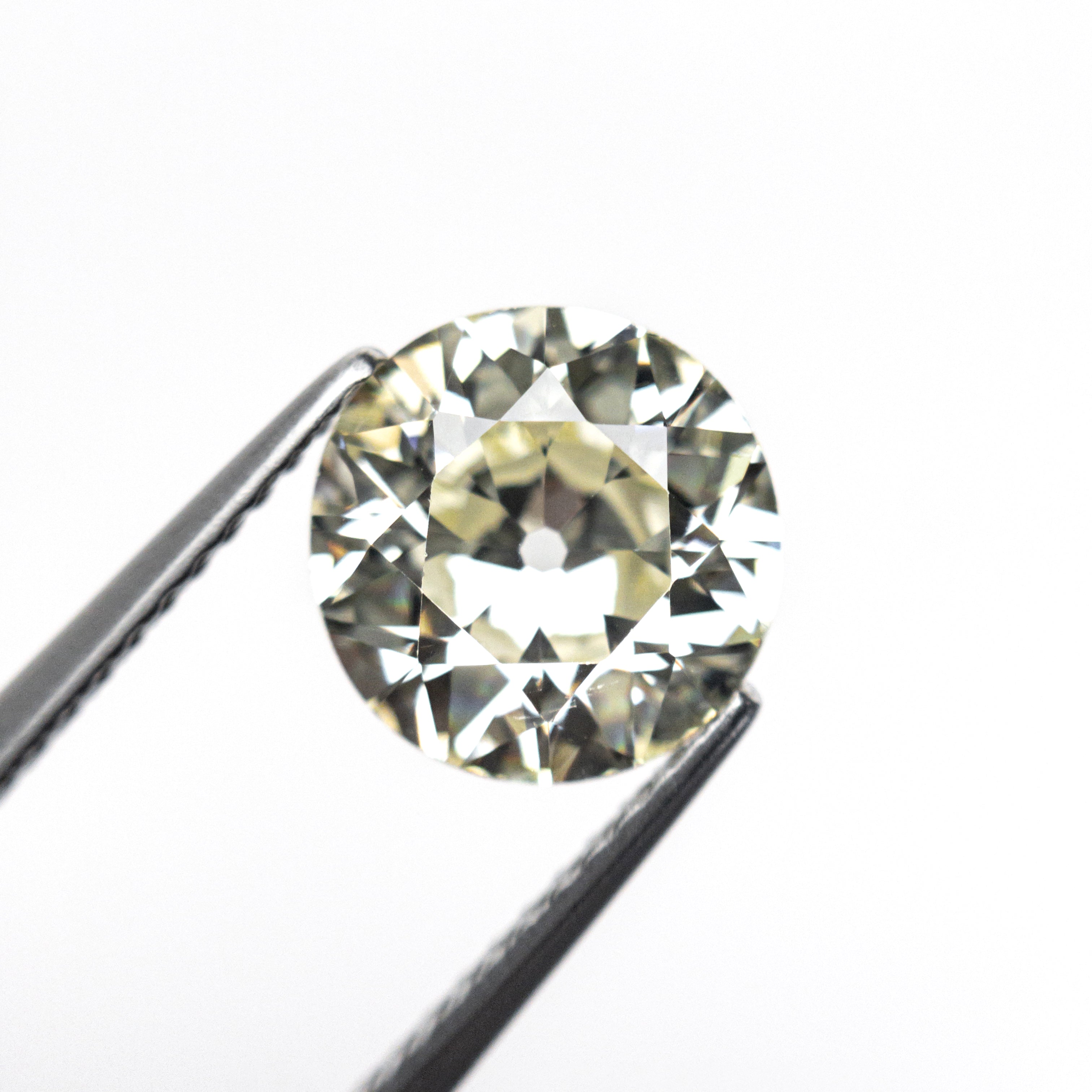 2.06ct 8.58x8.35x4.57mm GIA VS1 S-T Antique Old European Cut 23650-01