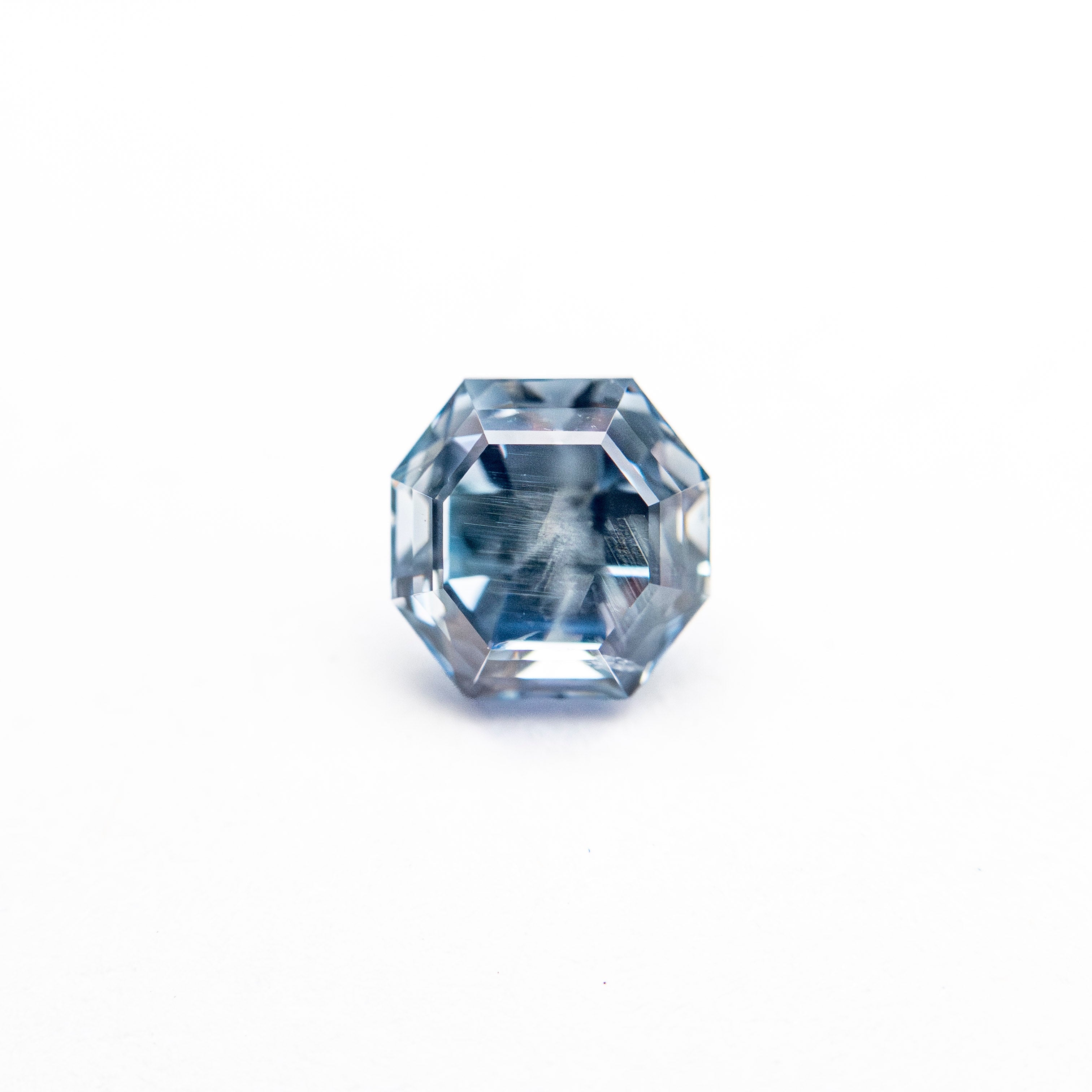 0.91ct 5.07x5.03x4.12mm Cut Corner Square Step Cut Sapphire 23903-16