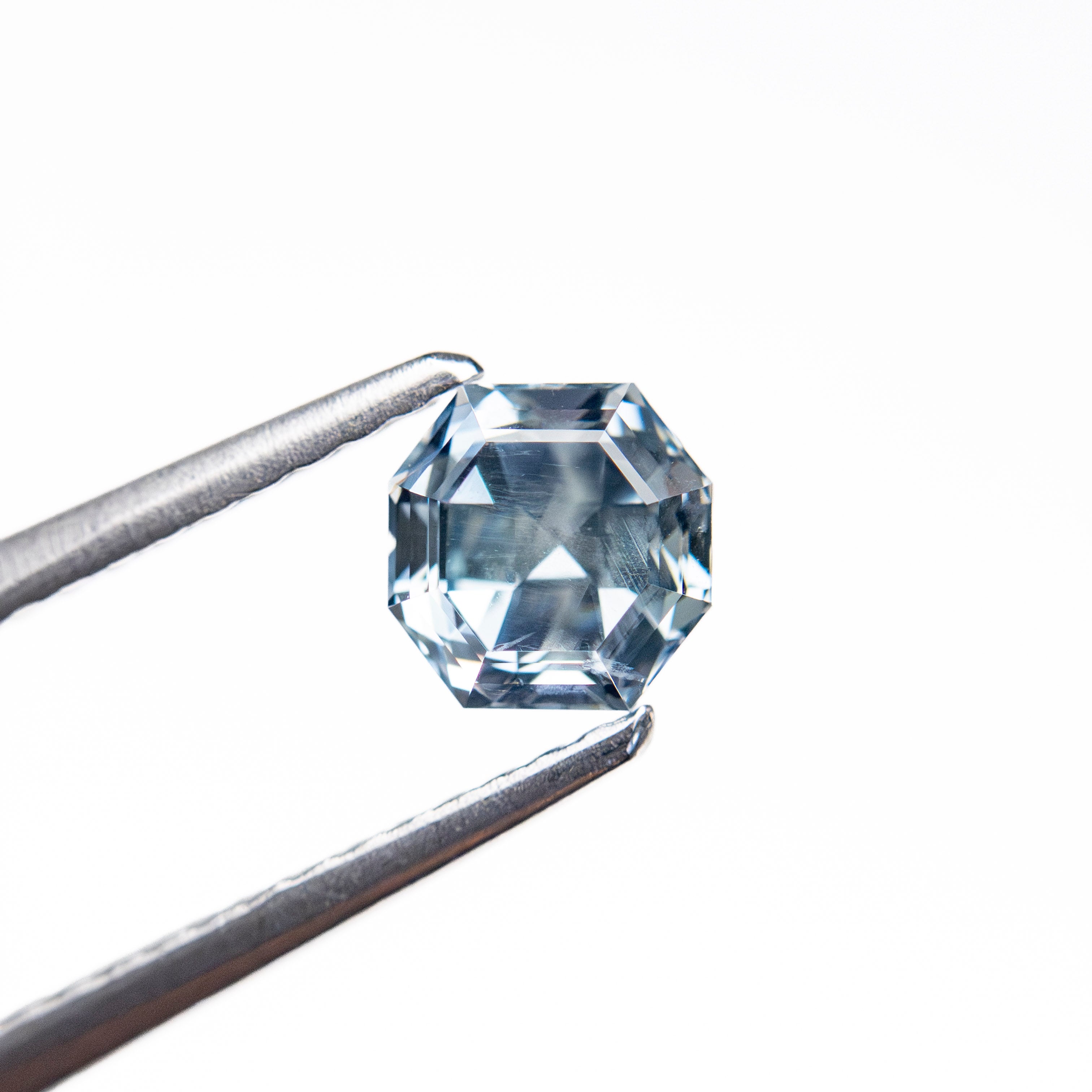 0.91ct 5.07x5.03x4.12mm Cut Corner Square Step Cut Sapphire 23903-16