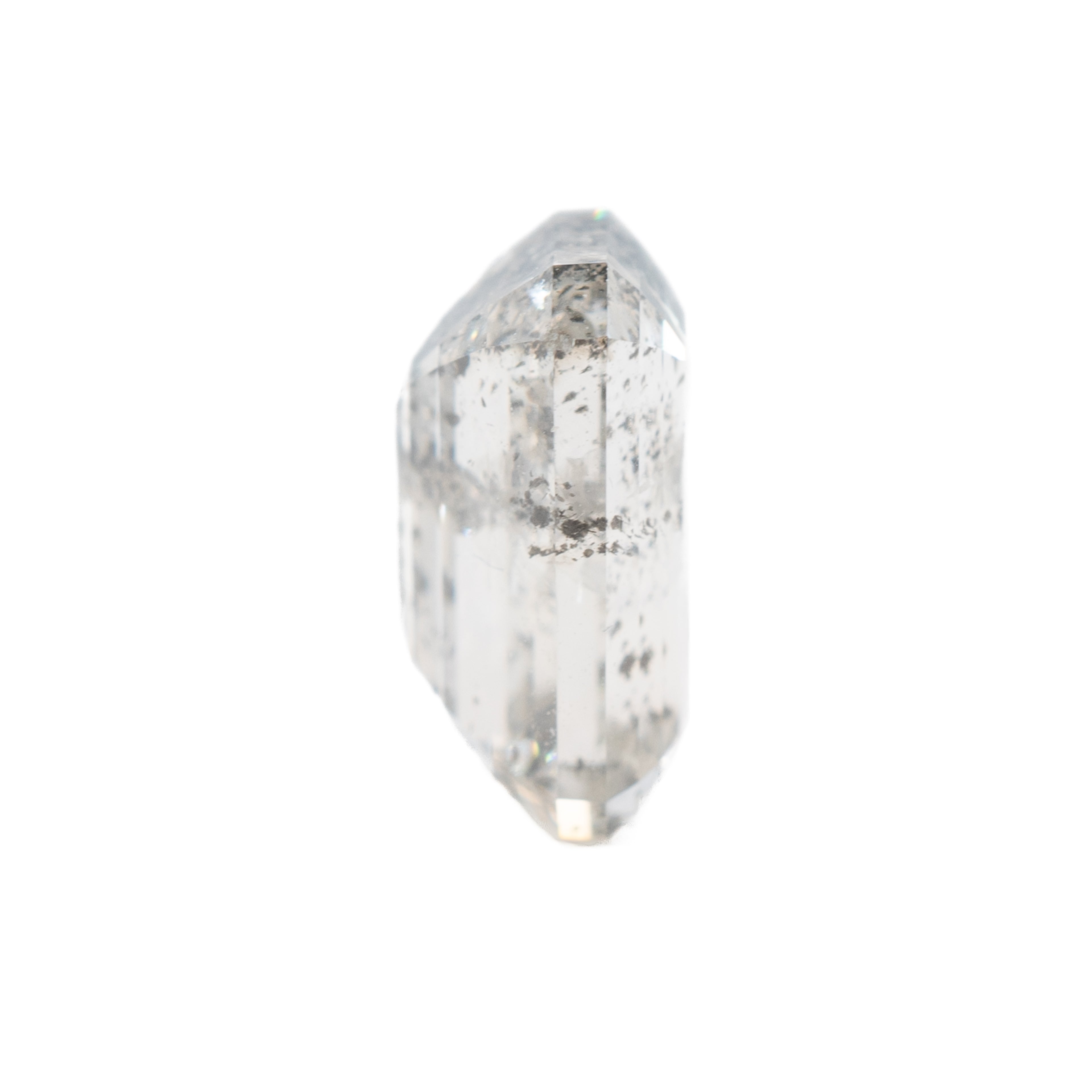 Cygnus | Emerald-Cut Salt & Pepper Diamond, 1.45 ct (Canada origin)