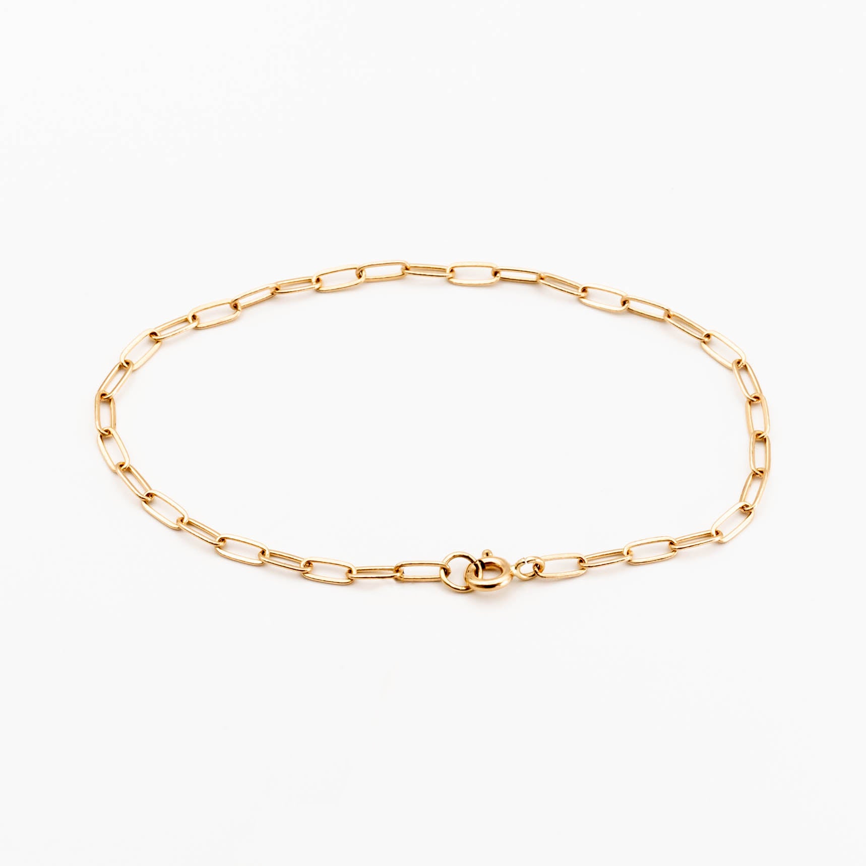 Luxe Paperclip Chain Anklet