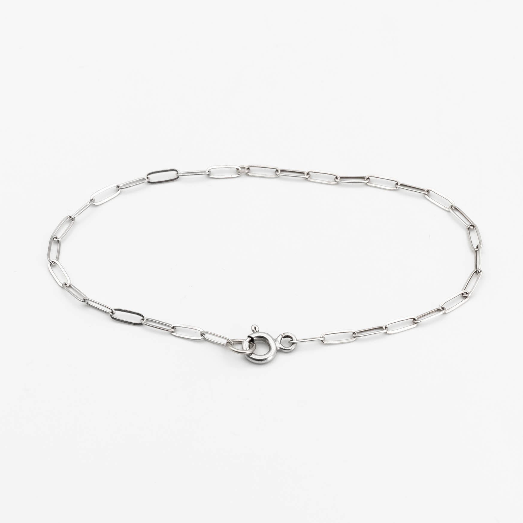Paperclip Chain Anklet