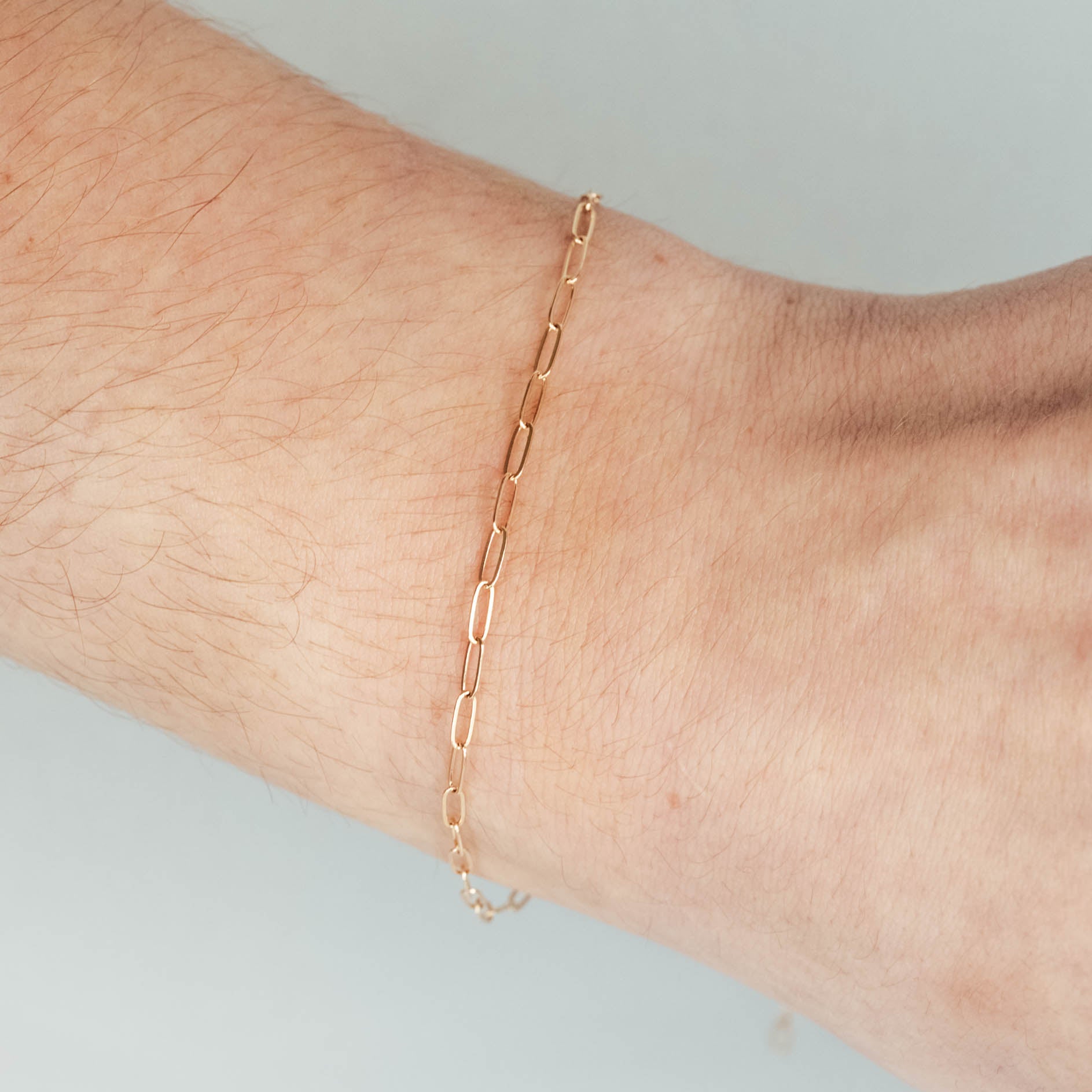 Paperclip Chain Bracelet