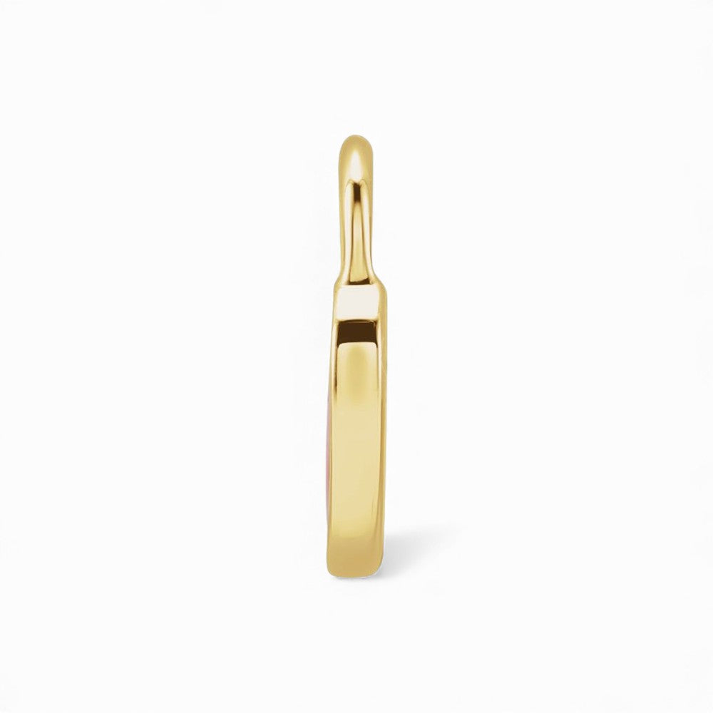 Enamel Love Lock