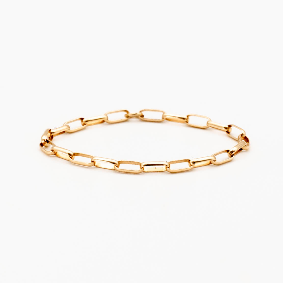 Baby Paperclip Chain Ring
