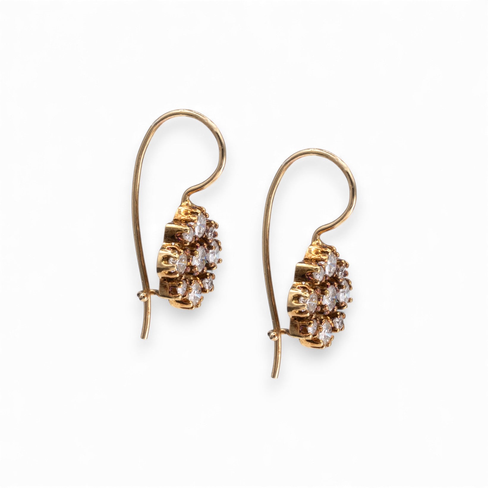 Diamond Rosette Drops