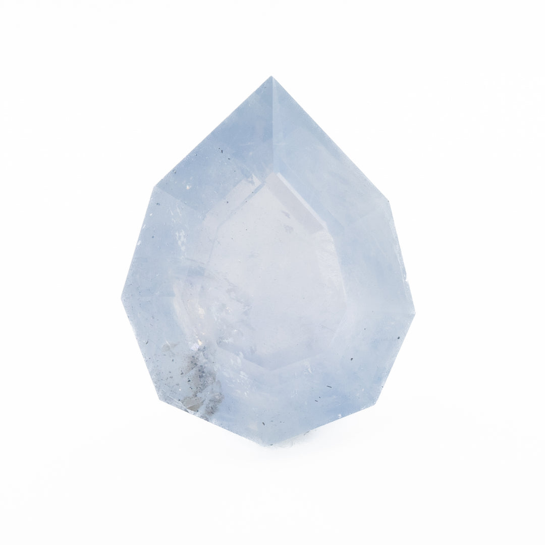 Geometric Pear Blue Sapphire | 5.58ct