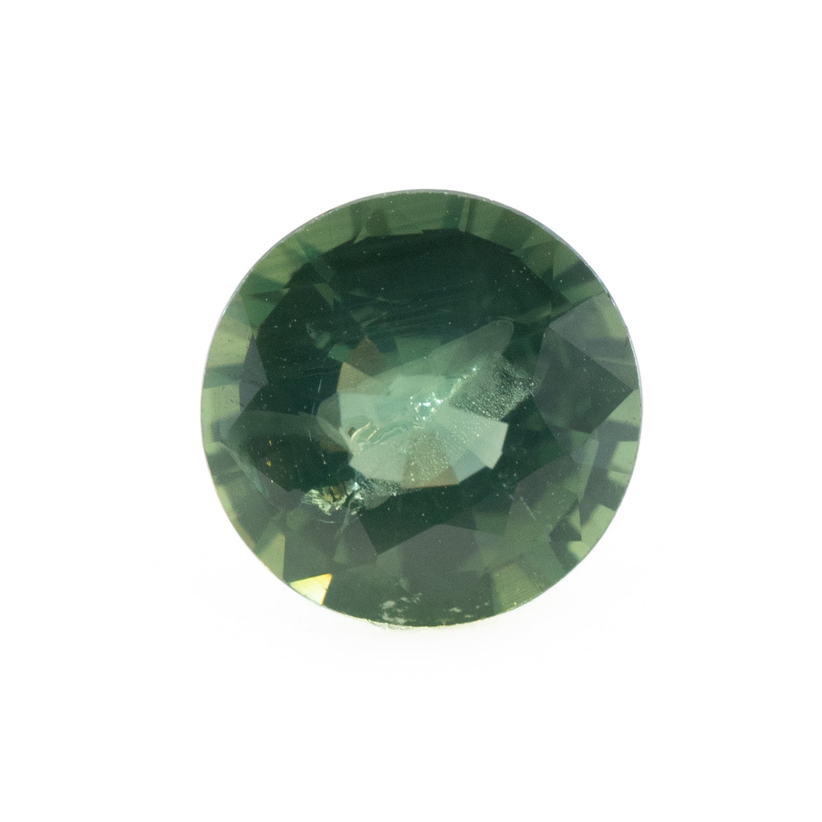 Meadowlight | Round Brilliant-Cut Green Sapphire, 1.54 ct (Australia)