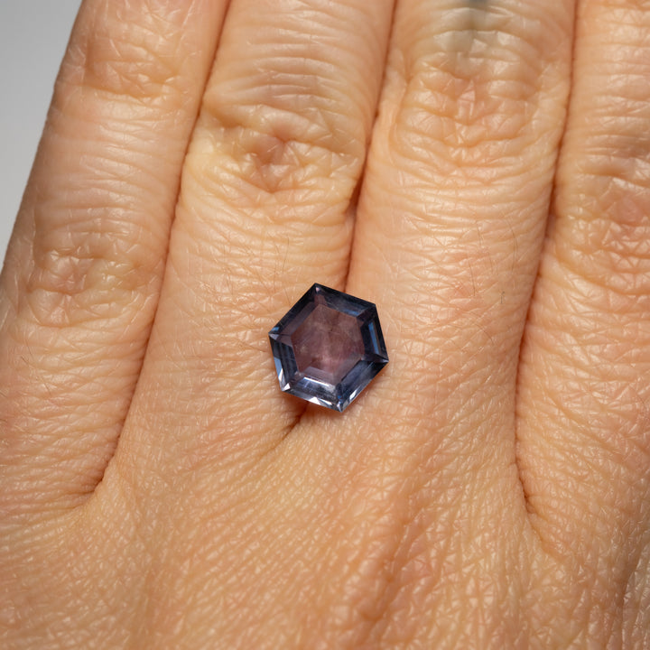 Purple Hexagonal Sapphire | 3.06ct | Montana Origin