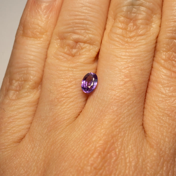 Light Purple Oval Sapphire | 0.91ct