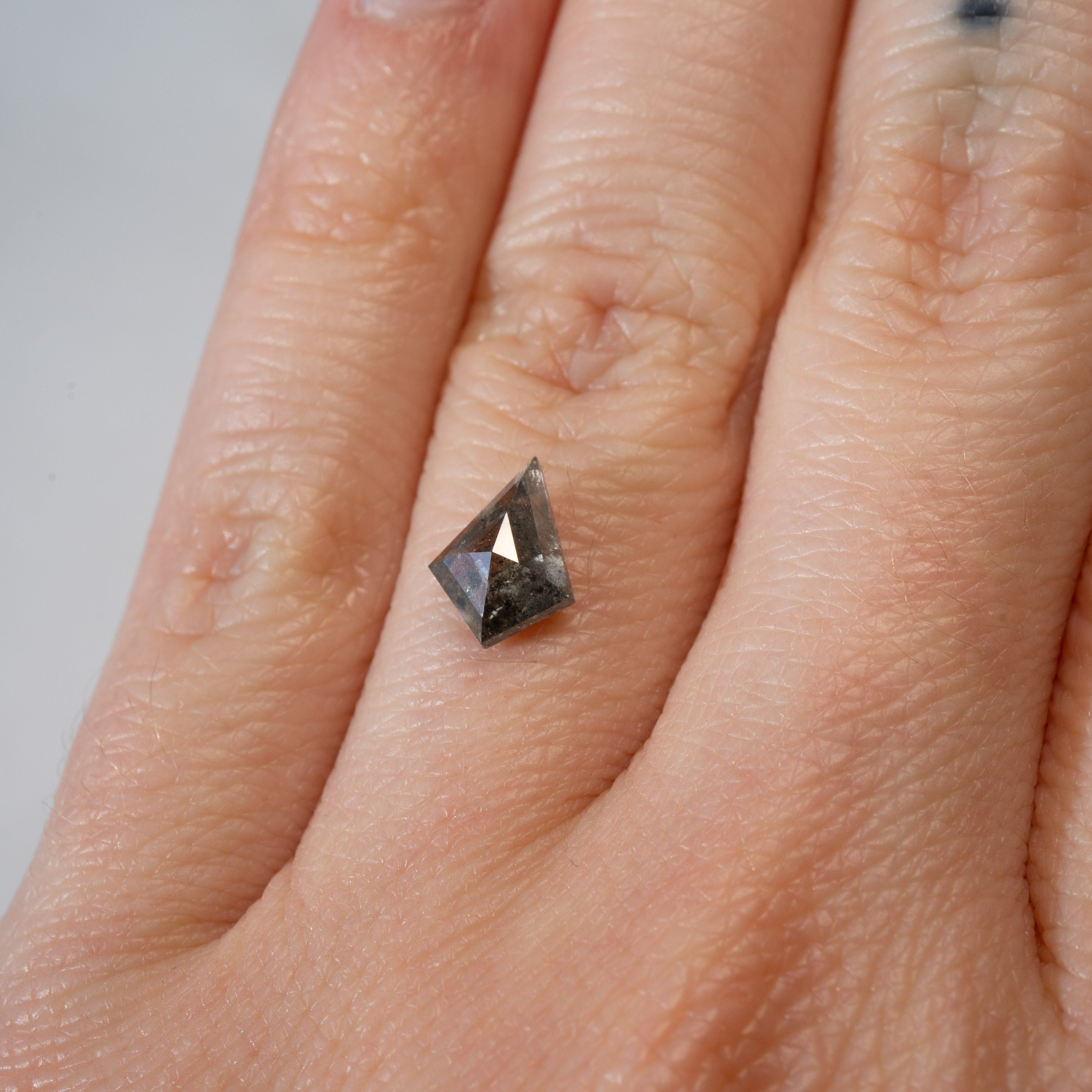 Astraea | Loose Kite Salt & Pepper Diamond, 1.23 ct
