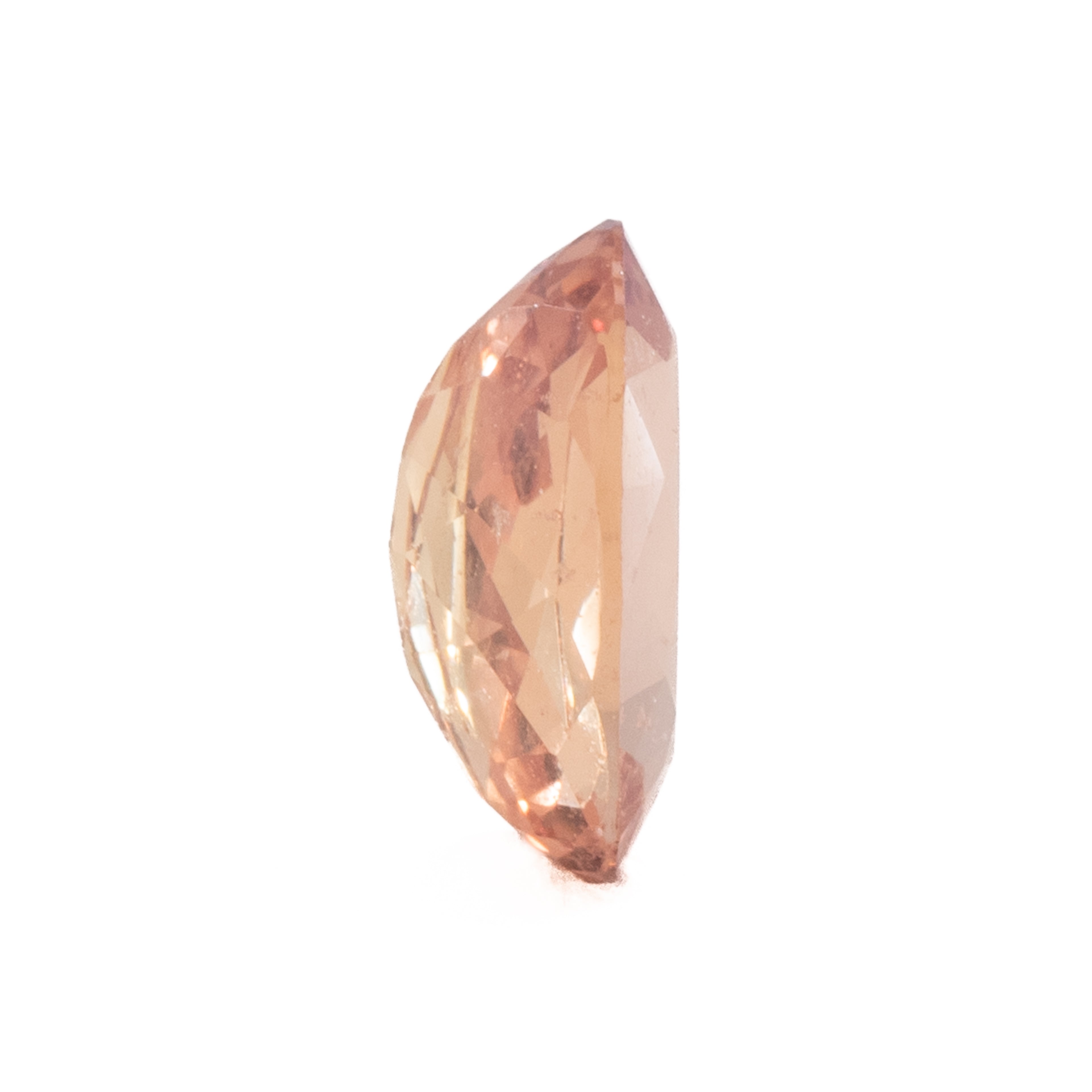 Solstice | Oval Brilliant-Cut Orange Sapphire, 1.01 ct (Sri Lanka)