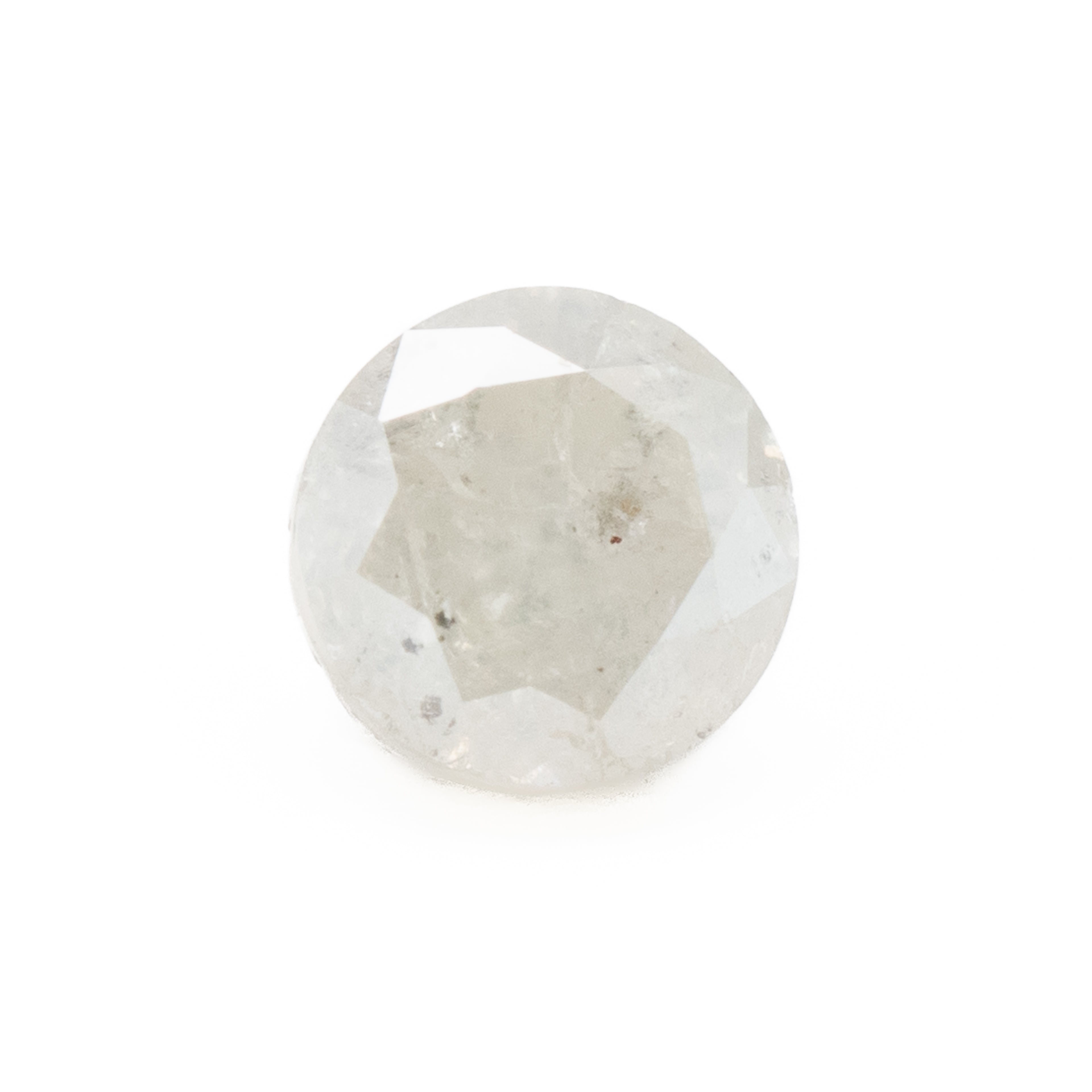 Round Brilliant Icy Salt + Pepper Diamond | 0.40ct
