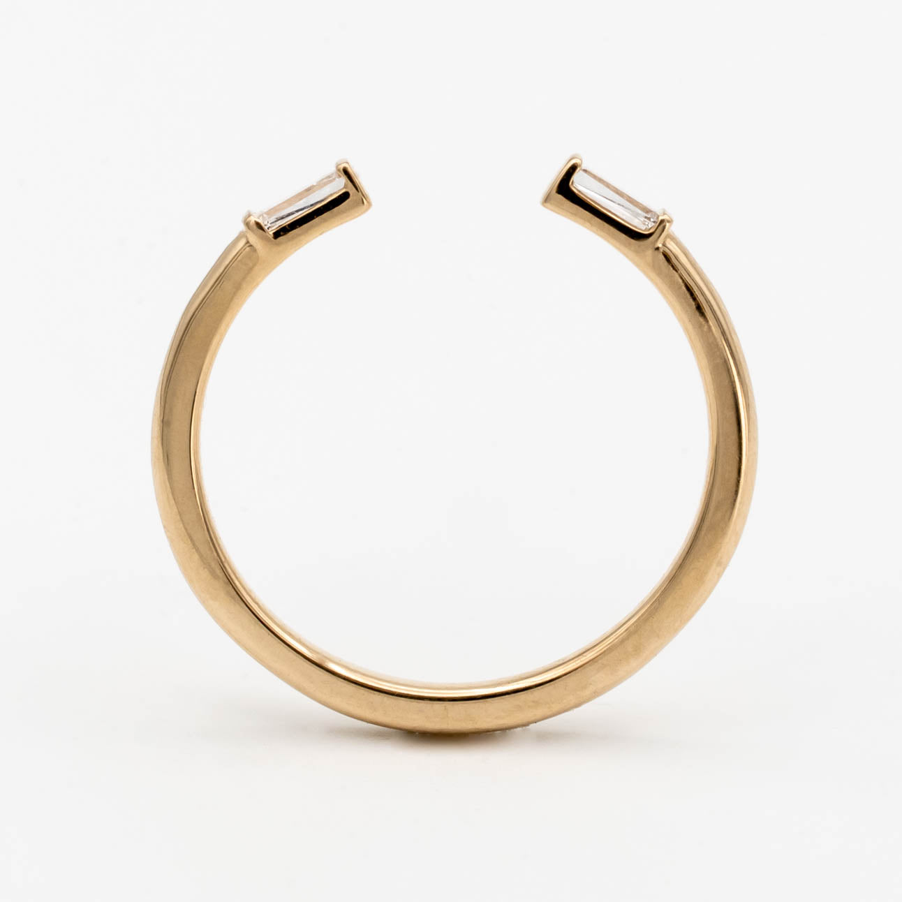 Negative Space Baguette Band
