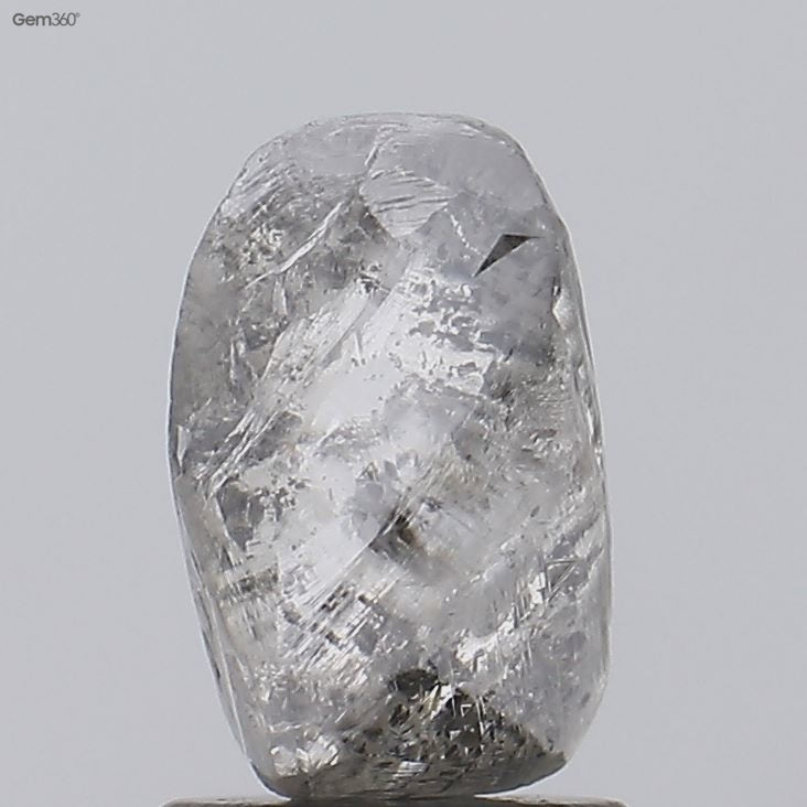 Emerald Cut Salt & Pepper Diamond | 1.10ct | Canada Origin