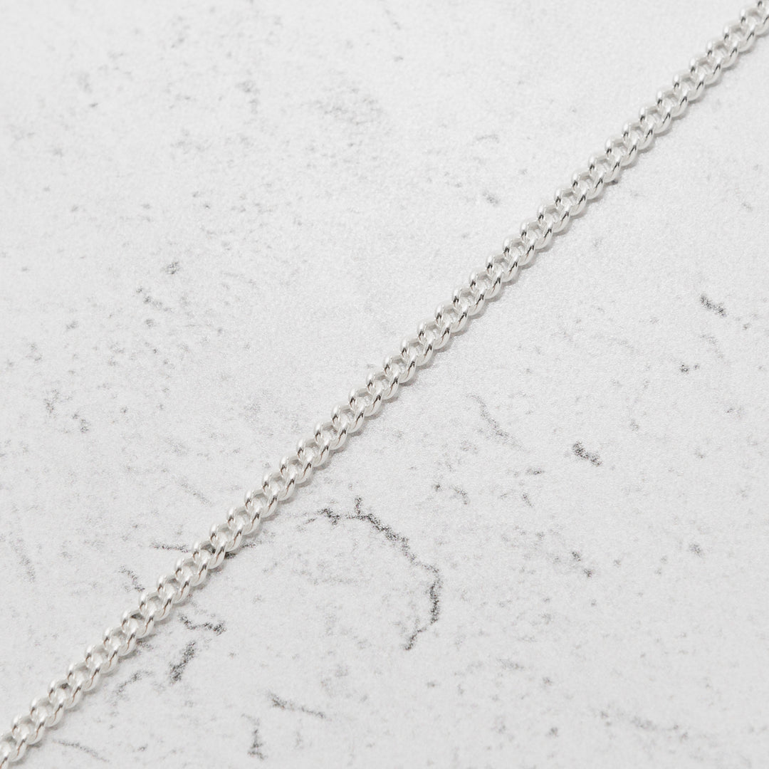 Infinity Anklet in Silver