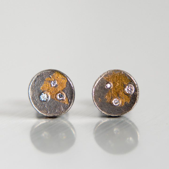 Gilded Relic Starry Night Stud Earrings