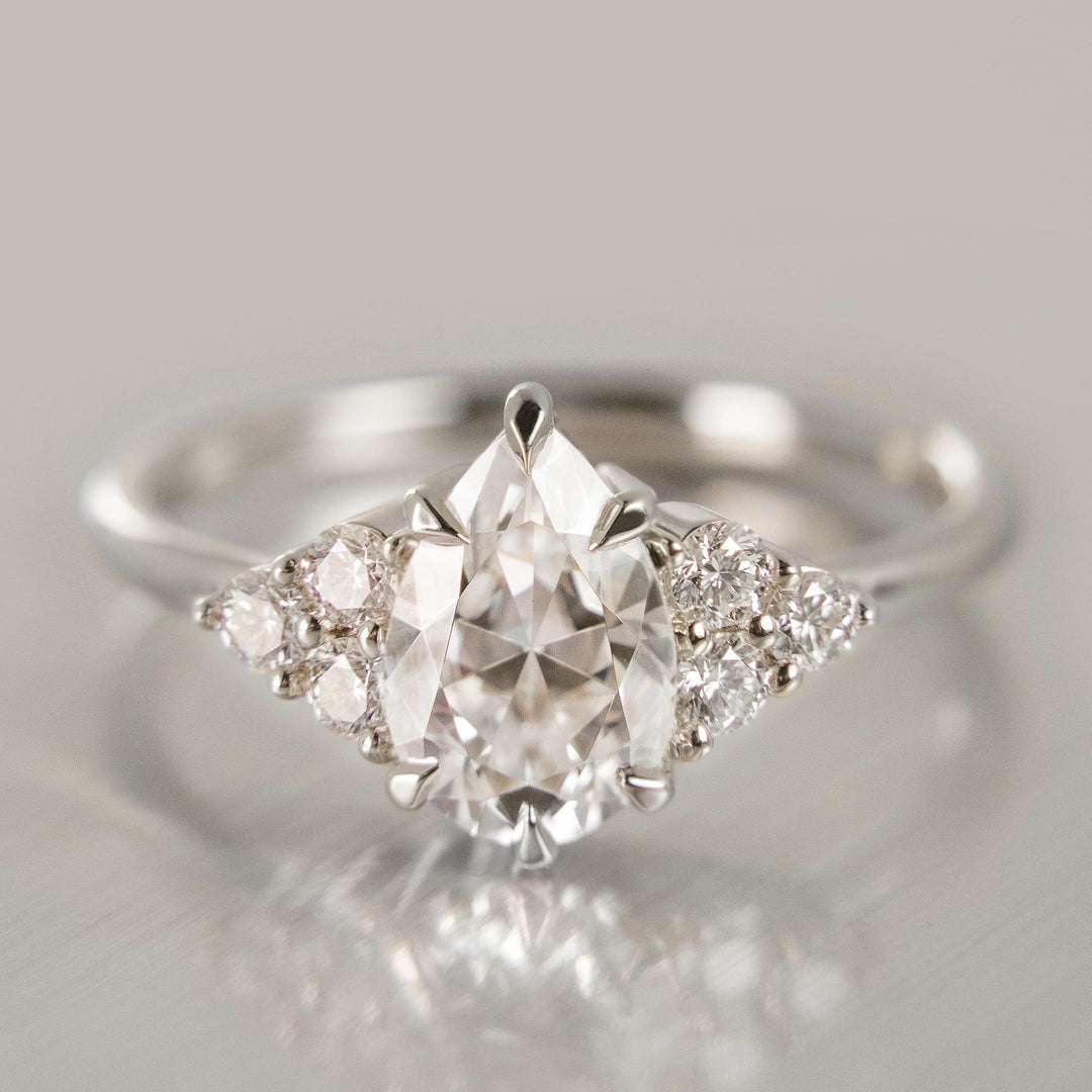 Holly Ring with Moissanite