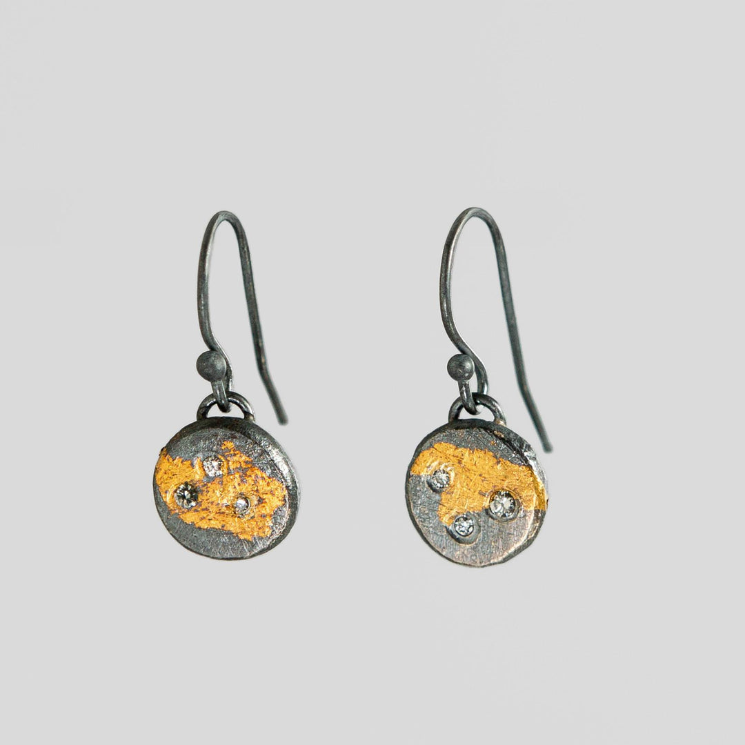 Gilded Relic Starry Night Drop Earrings