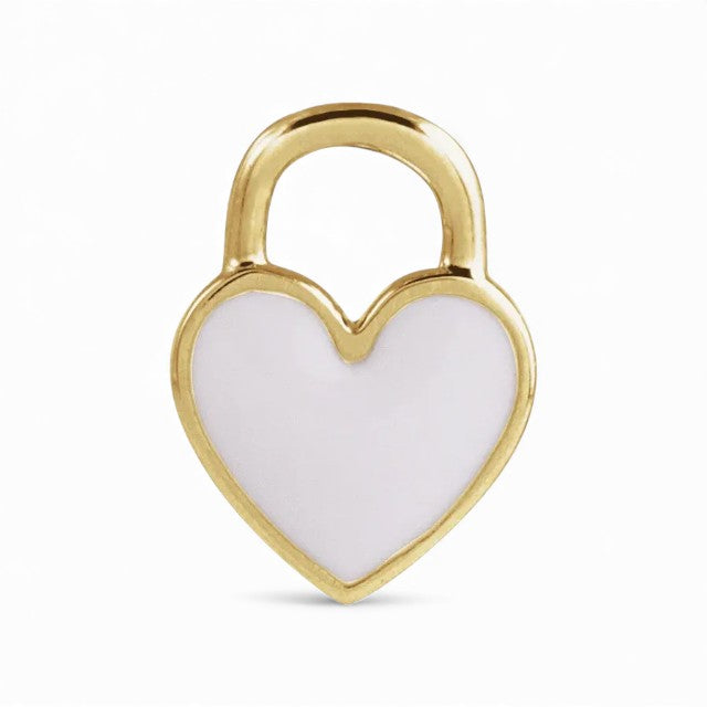 Enamel Love Lock