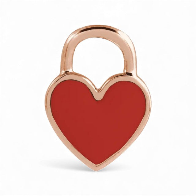 Enamel Love Lock