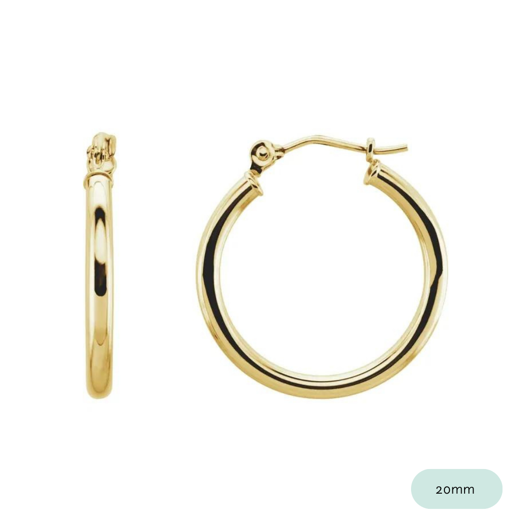 Hinged Hoop Earrings