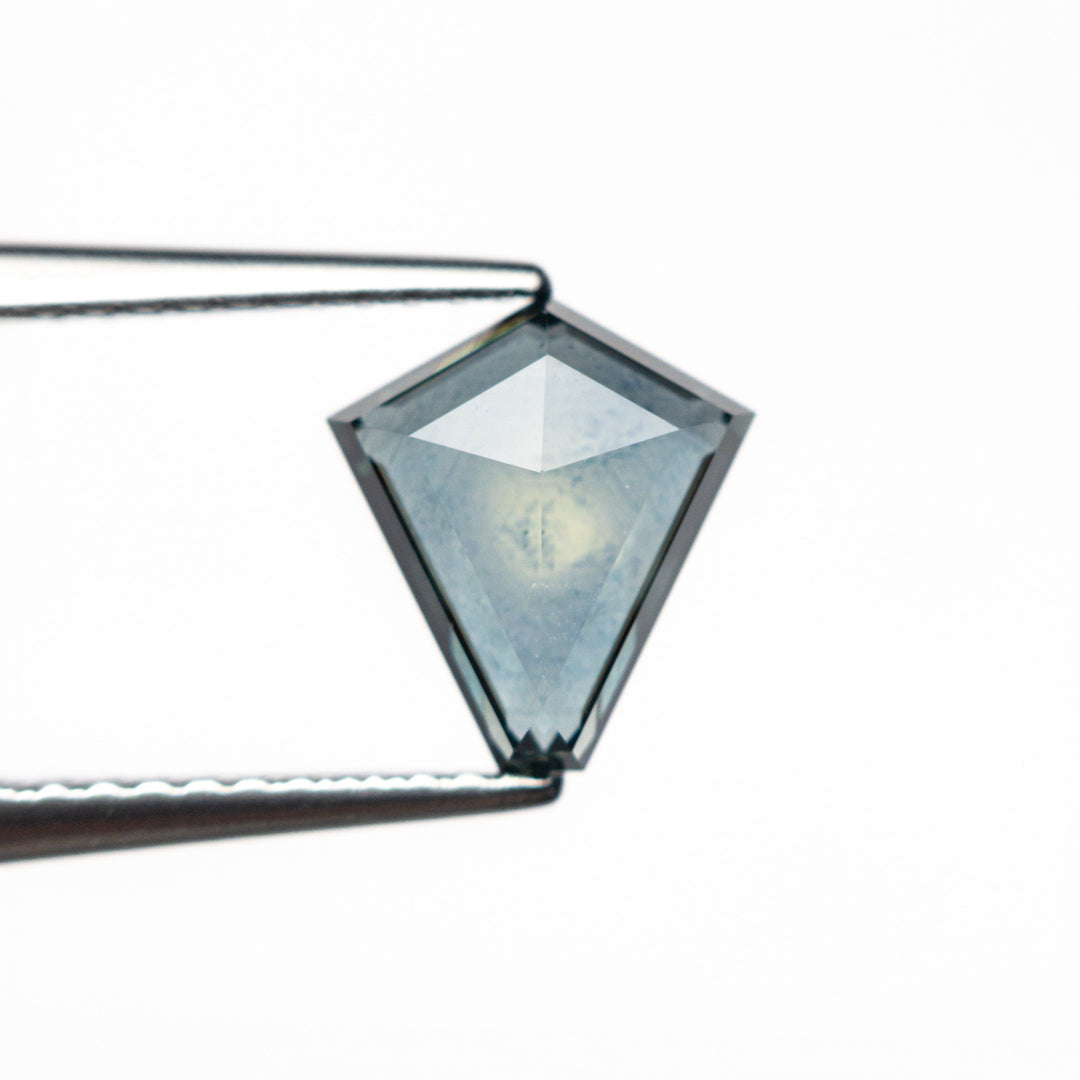 1.59ct 8.57x7.72x2.93mm Shield Rosecut Sapphire 22266-36