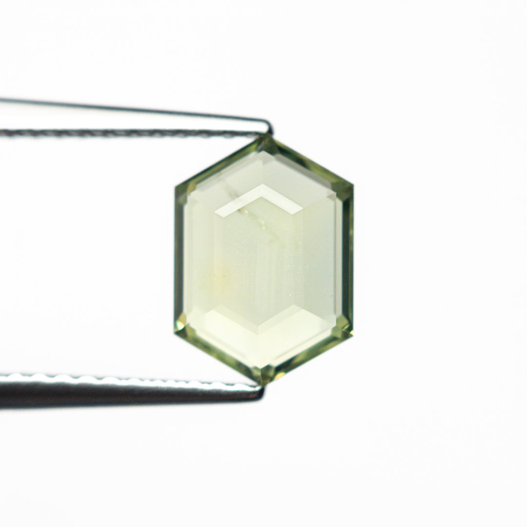 2.03ct 9.18x6.56x2.93mm Hexagon Portrait Cut Sapphire 23678-09