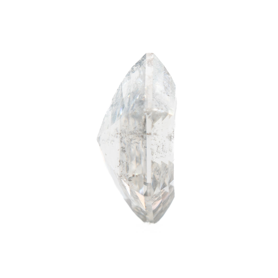 Elongated Hexagonal Step Cut Salt & Pepper Diamond | 1.74ct | Canada Origin