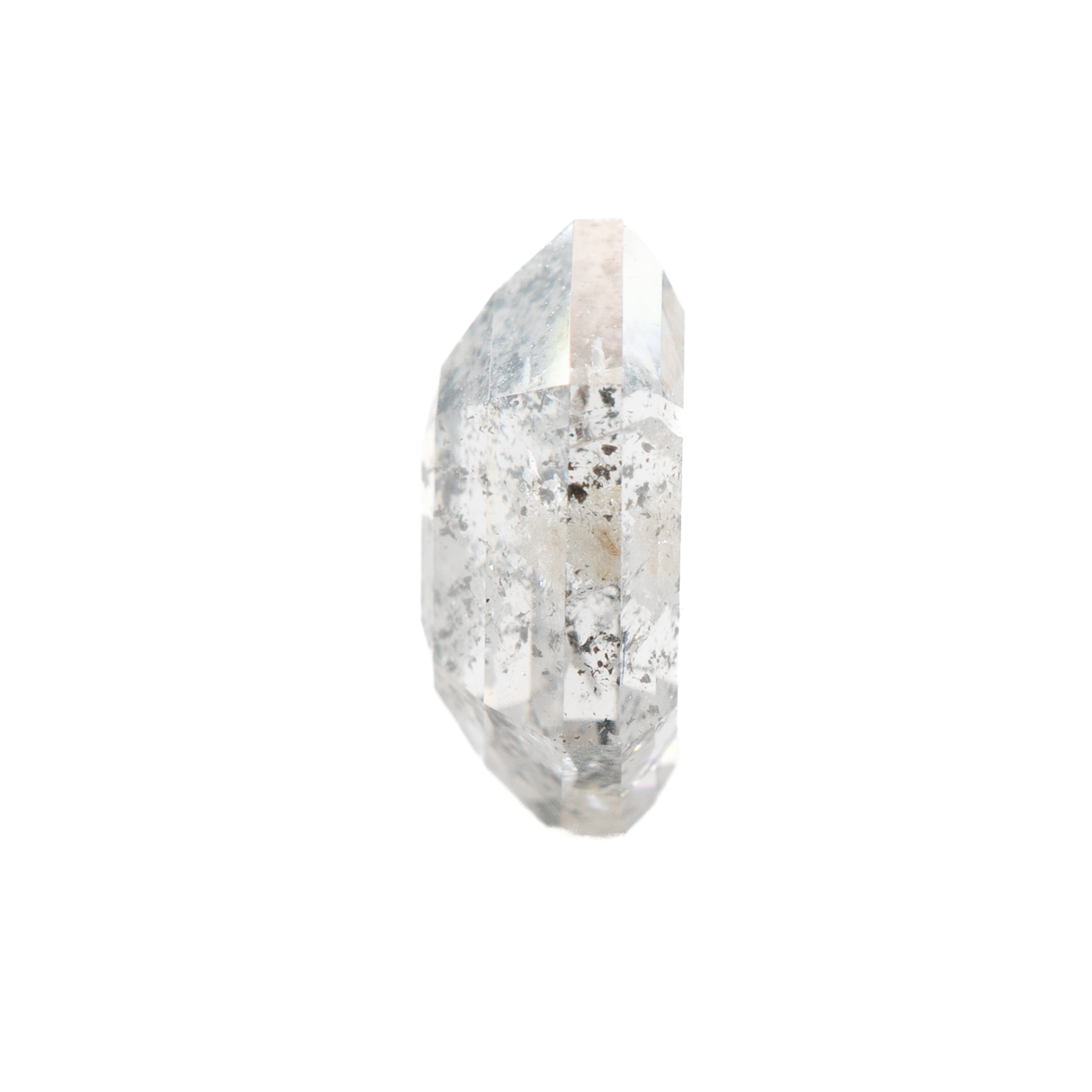 Cassiopeia | Hexagonal Step-Cut Salt & Pepper Diamond, 1.29 ct (Canada-origin)