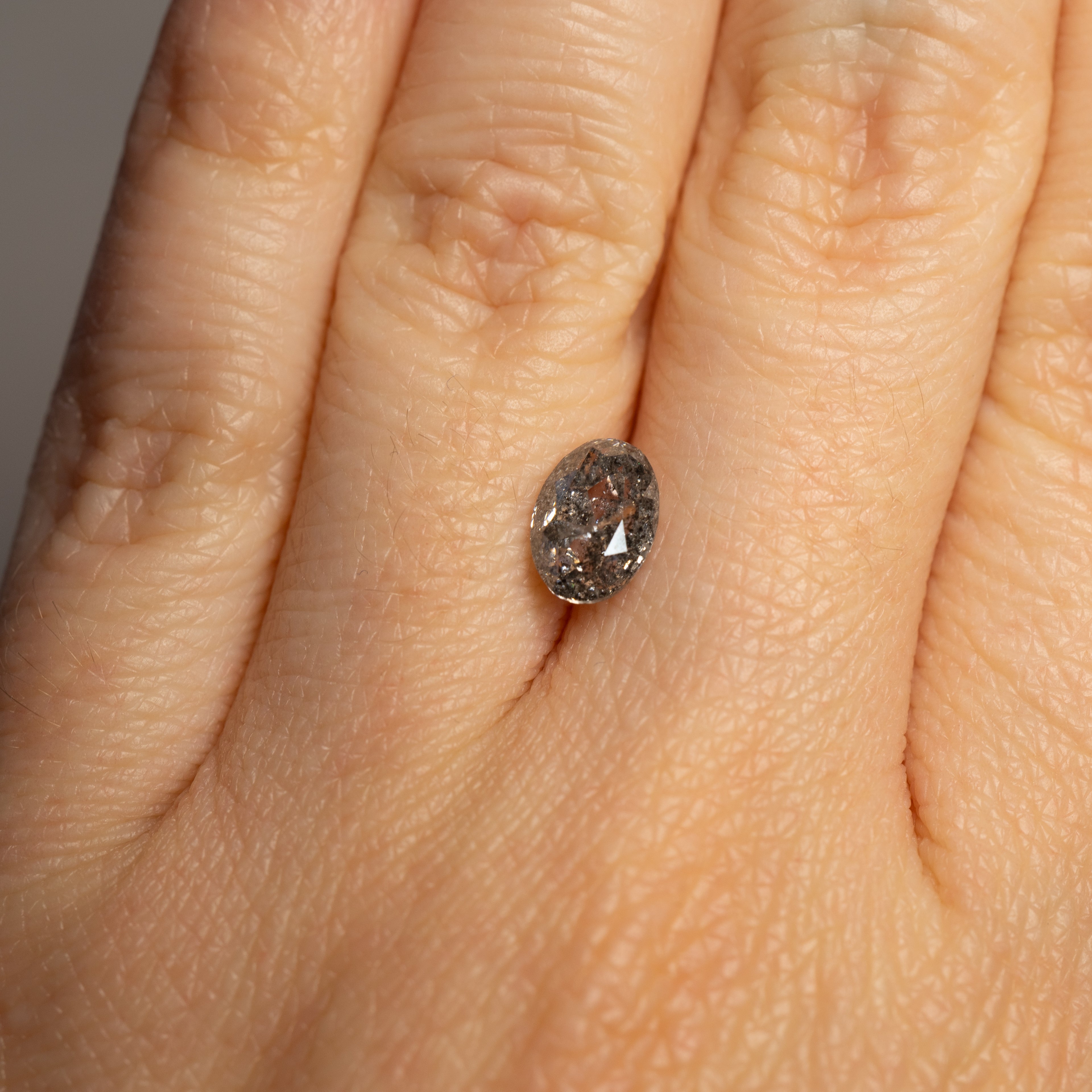 Noctis | Oval Rose-Cut Diamond, 1.65 ct (Canada-origin)