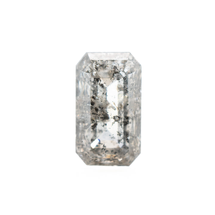 Emerald Cut Salt & Pepper Diamond | 1.10ct | Canada Origin