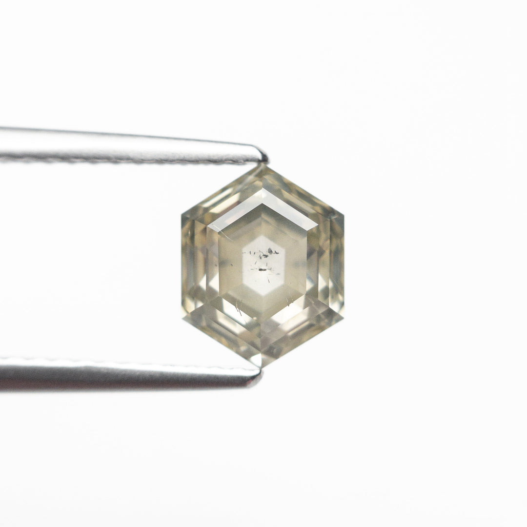 1.66ct 7.65x6.06x4.36mm Hexagon Step Cut 25455-04