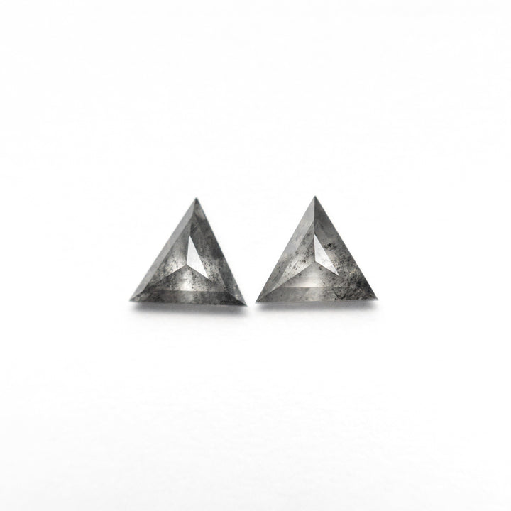 0.35cttw 2pc 4.06x3.86x1.66mm 4.04x4.00x1.67mm Triangle Rosecut Matching Pair 25496-01