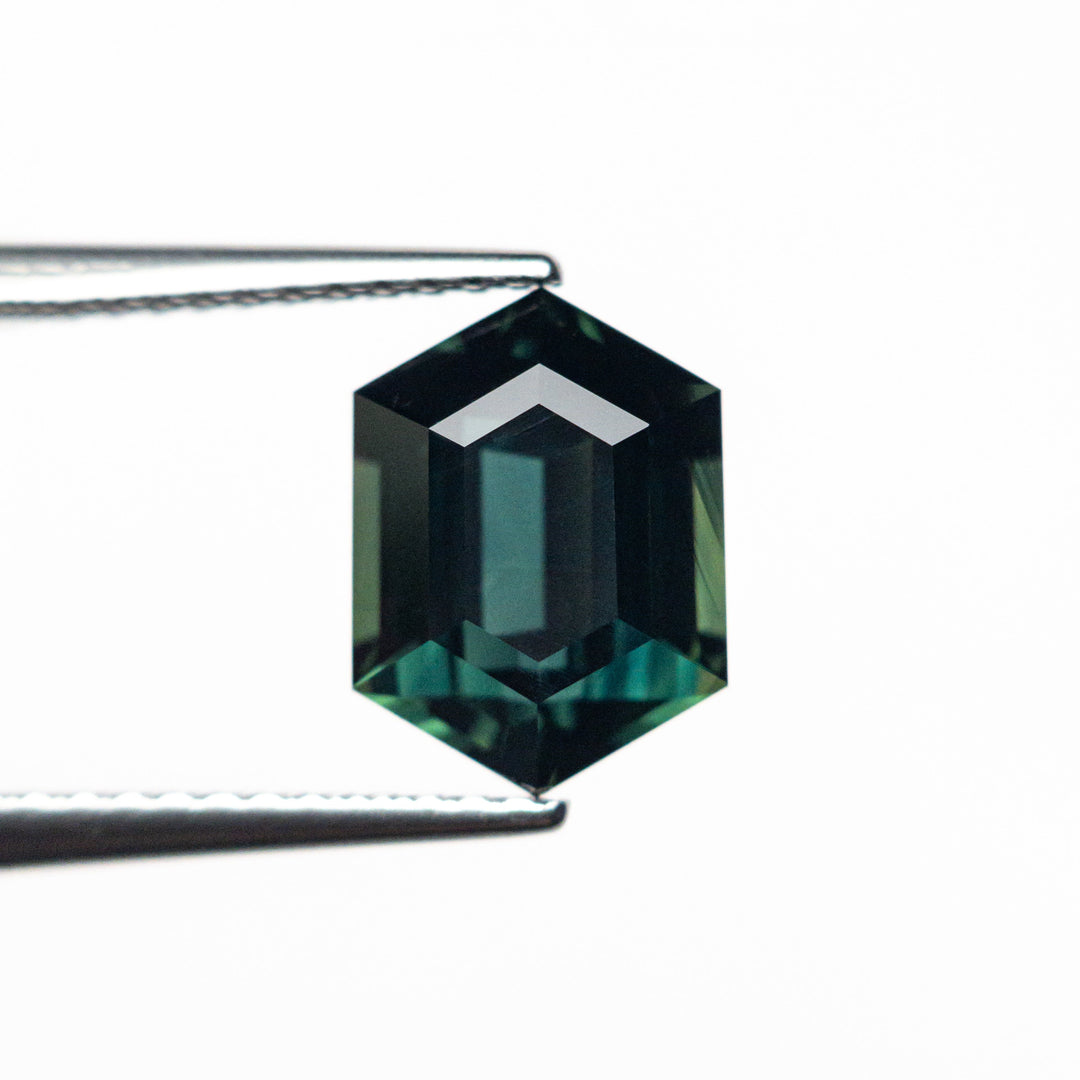 3.01ct 9.60x7.03x5.27mm Hexagon Step Cut Sapphire 26511-01