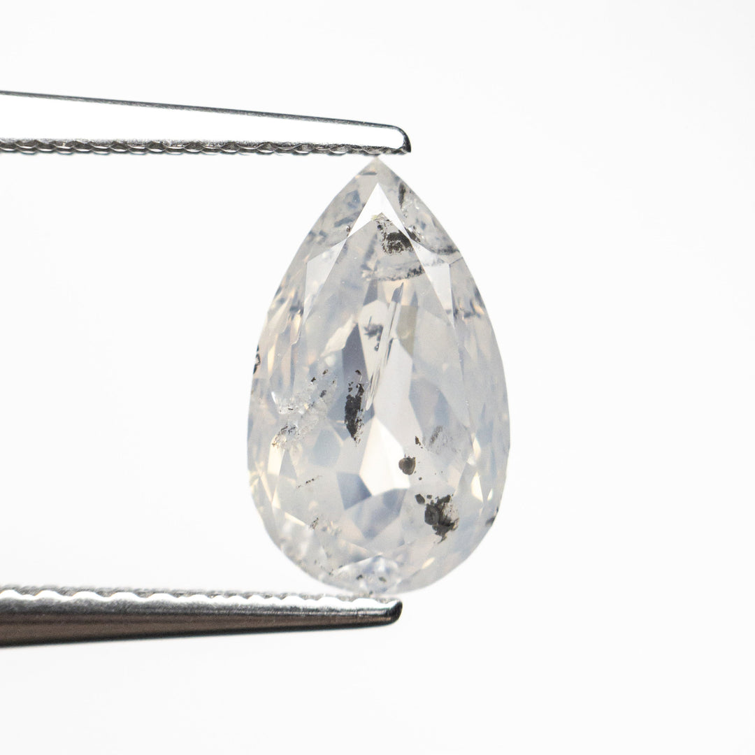 1.98ct 10.34x6.22x3.77mm Fancy White Pear Double Cut 26787-27