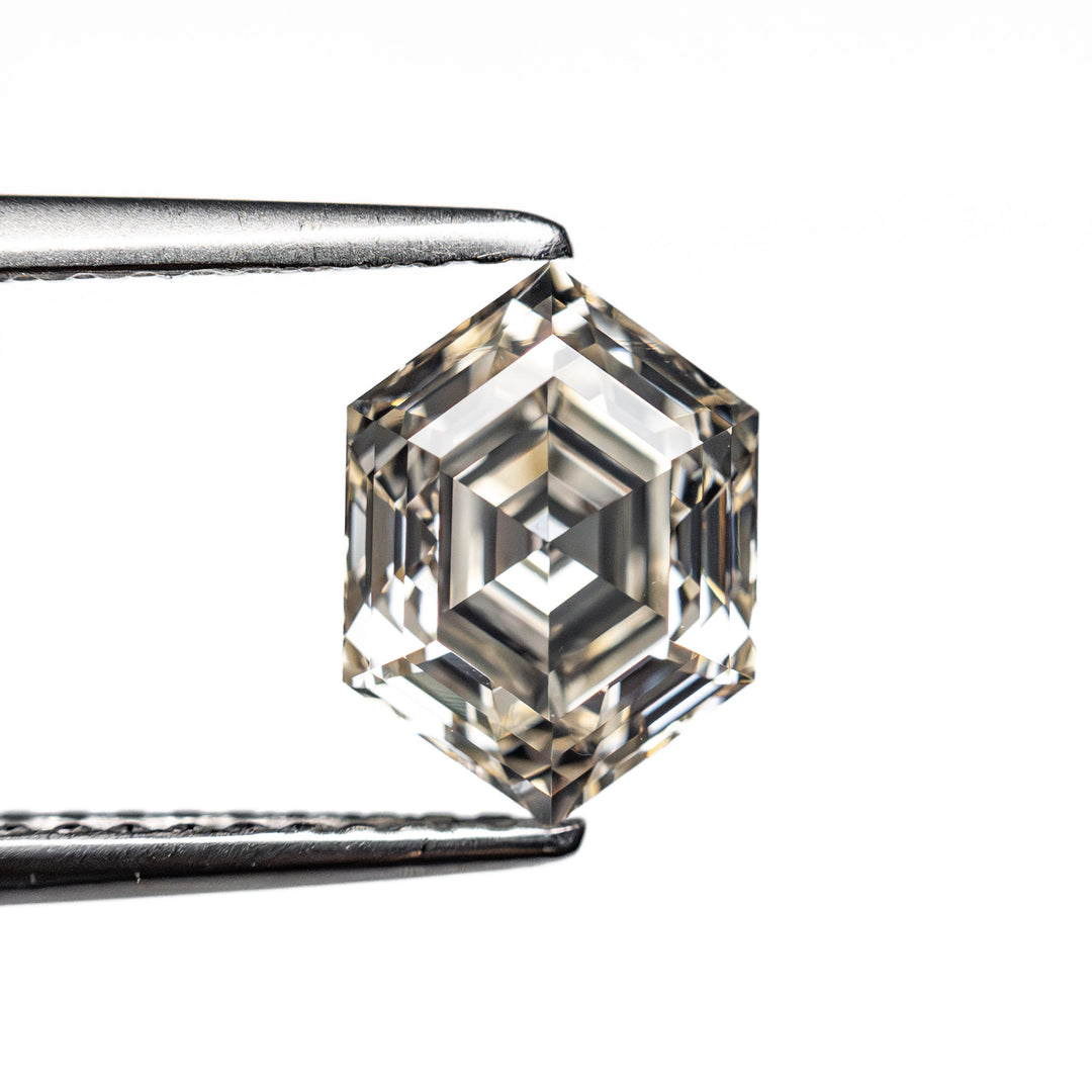 1.60ct 8.52x6.21x4.33mm VS1 M Hexagon Step Cut 🇨🇦 26831-01