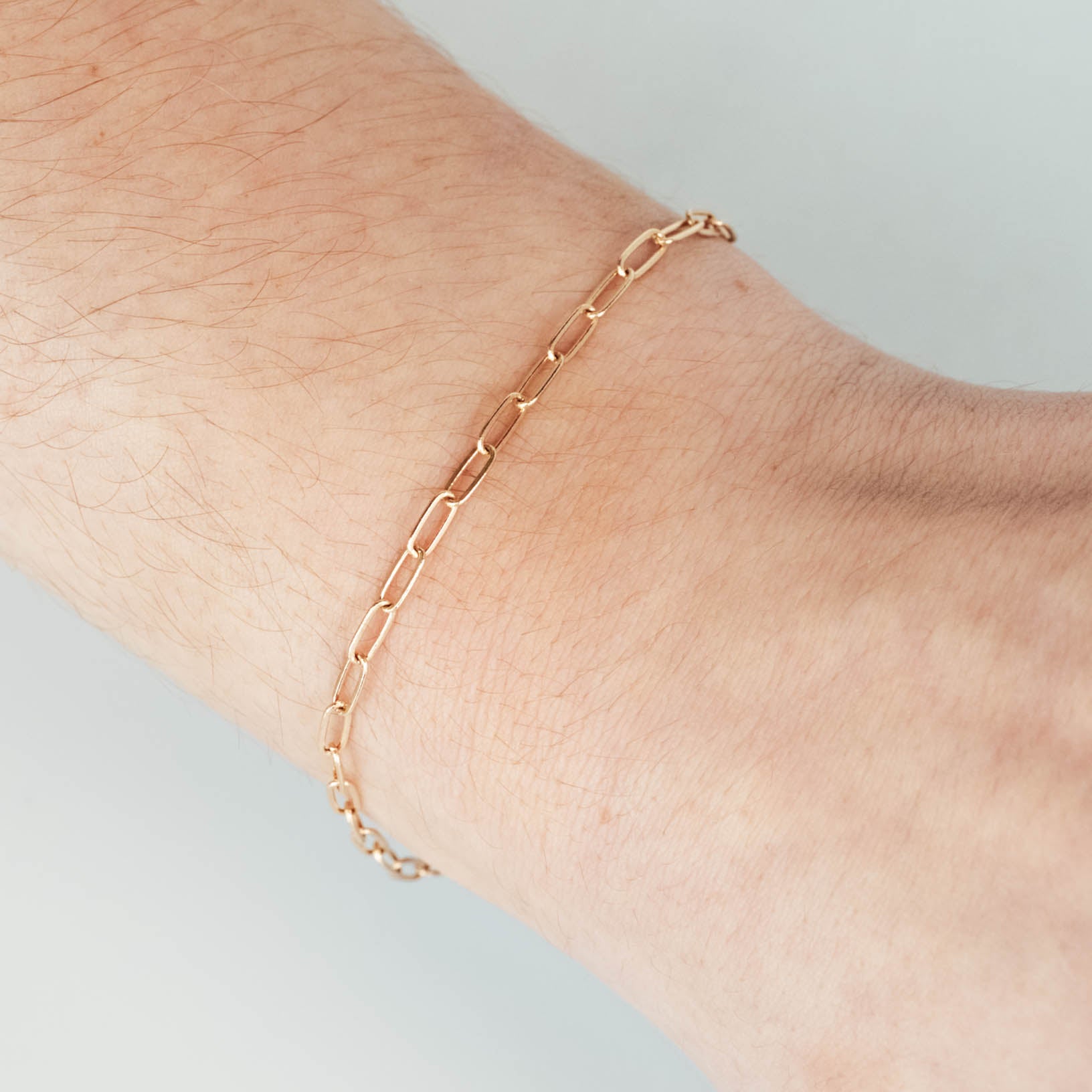 Luxe Paperclip Chain Bracelet