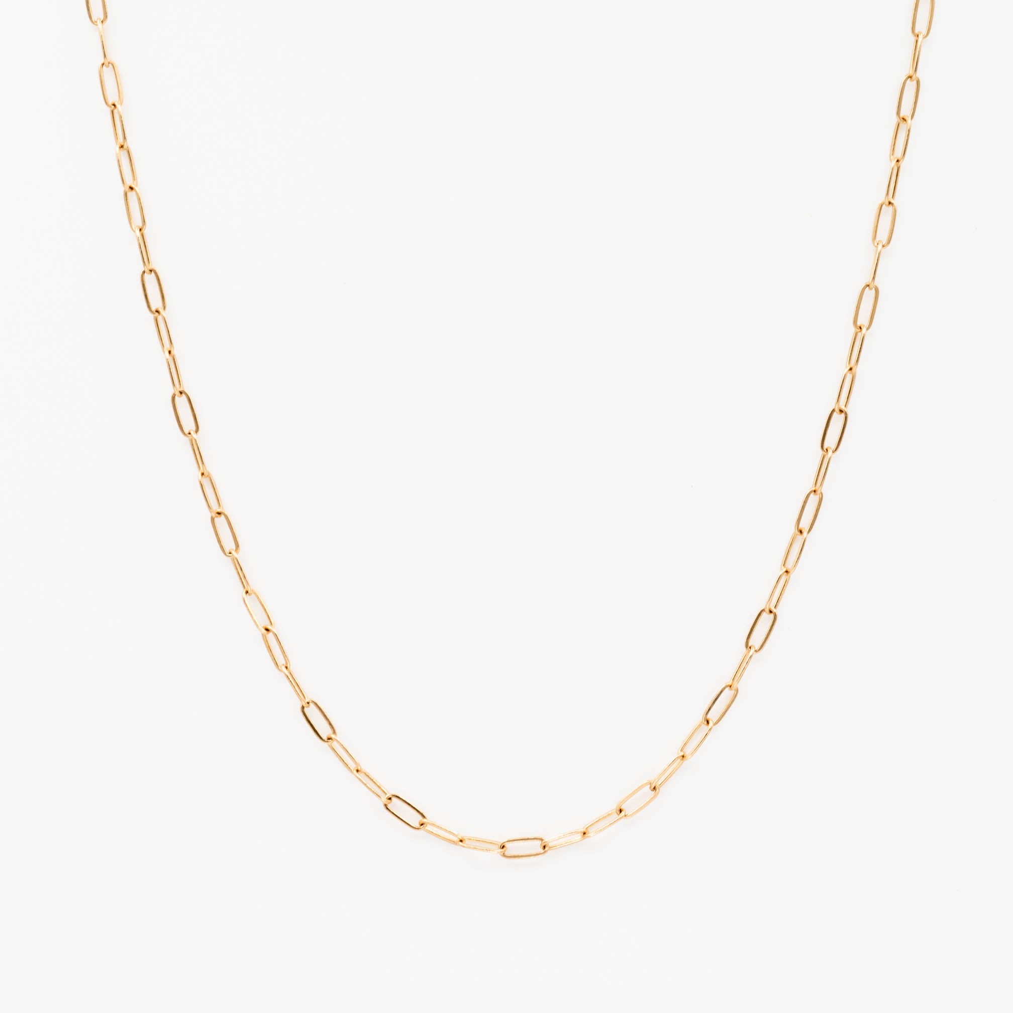 Luxe Paperclip Chain Necklace