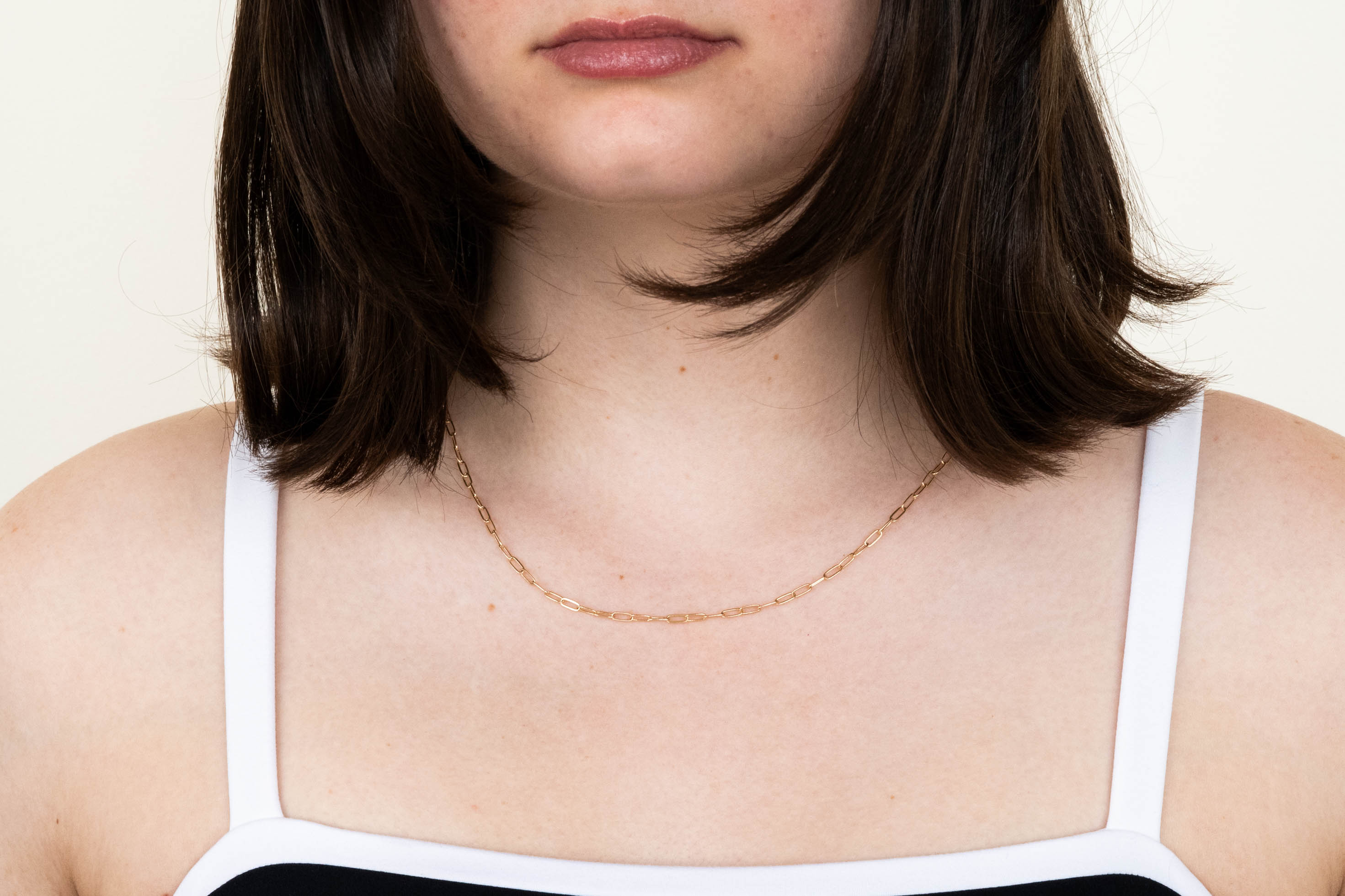 Luxe Paperclip Chain Necklace