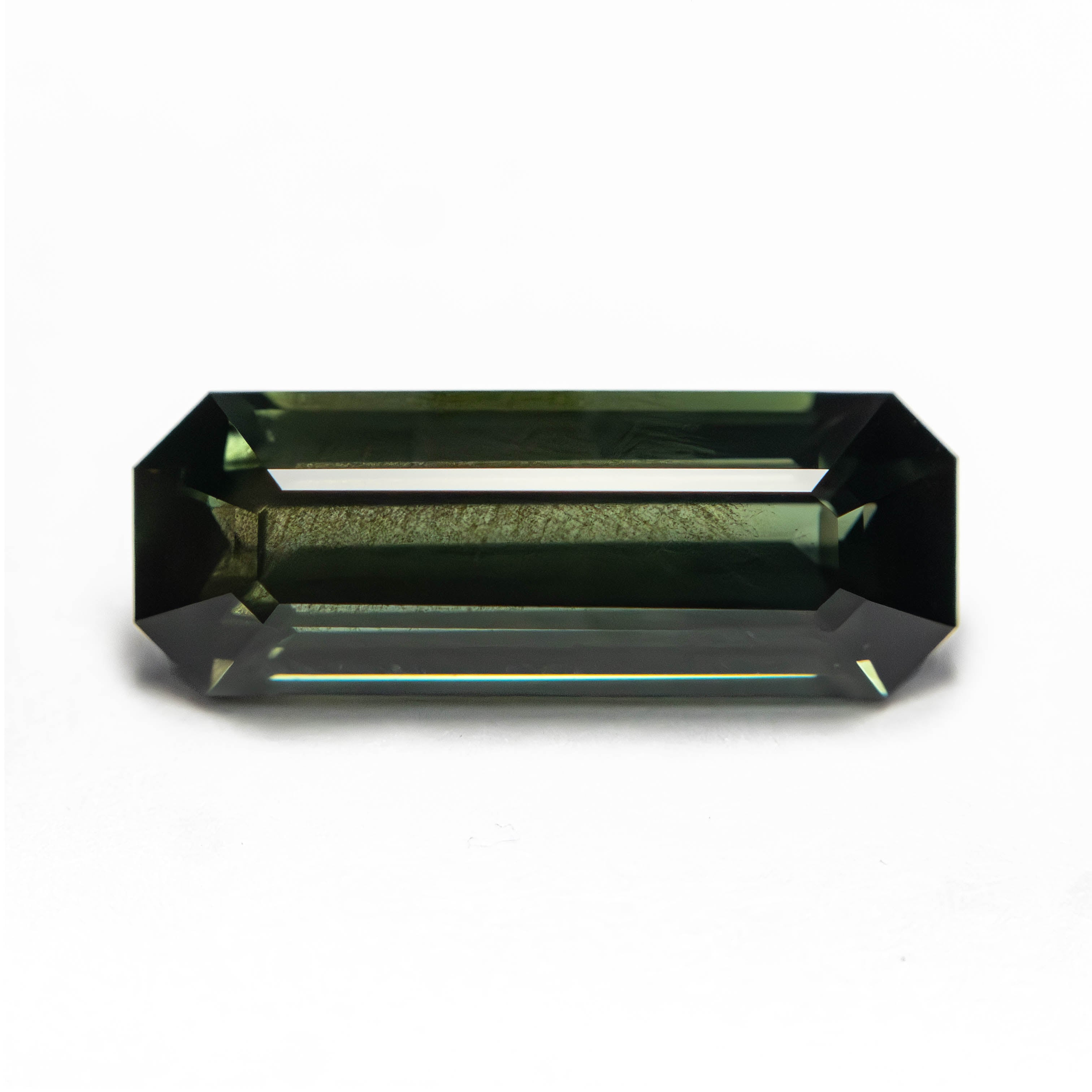 2.24ct 12.42x4.64x3.64mm Cut Corner Rectangle Step Cut Sapphire 27331-02