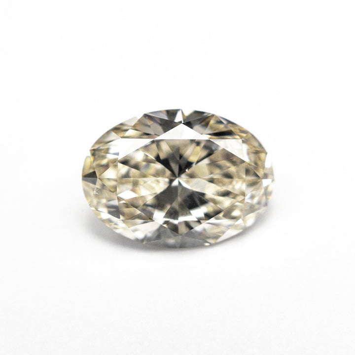 2.01ct 9.74x7.01x4.32mm SI1 O-P Champagne Oval Brilliant 27365-01