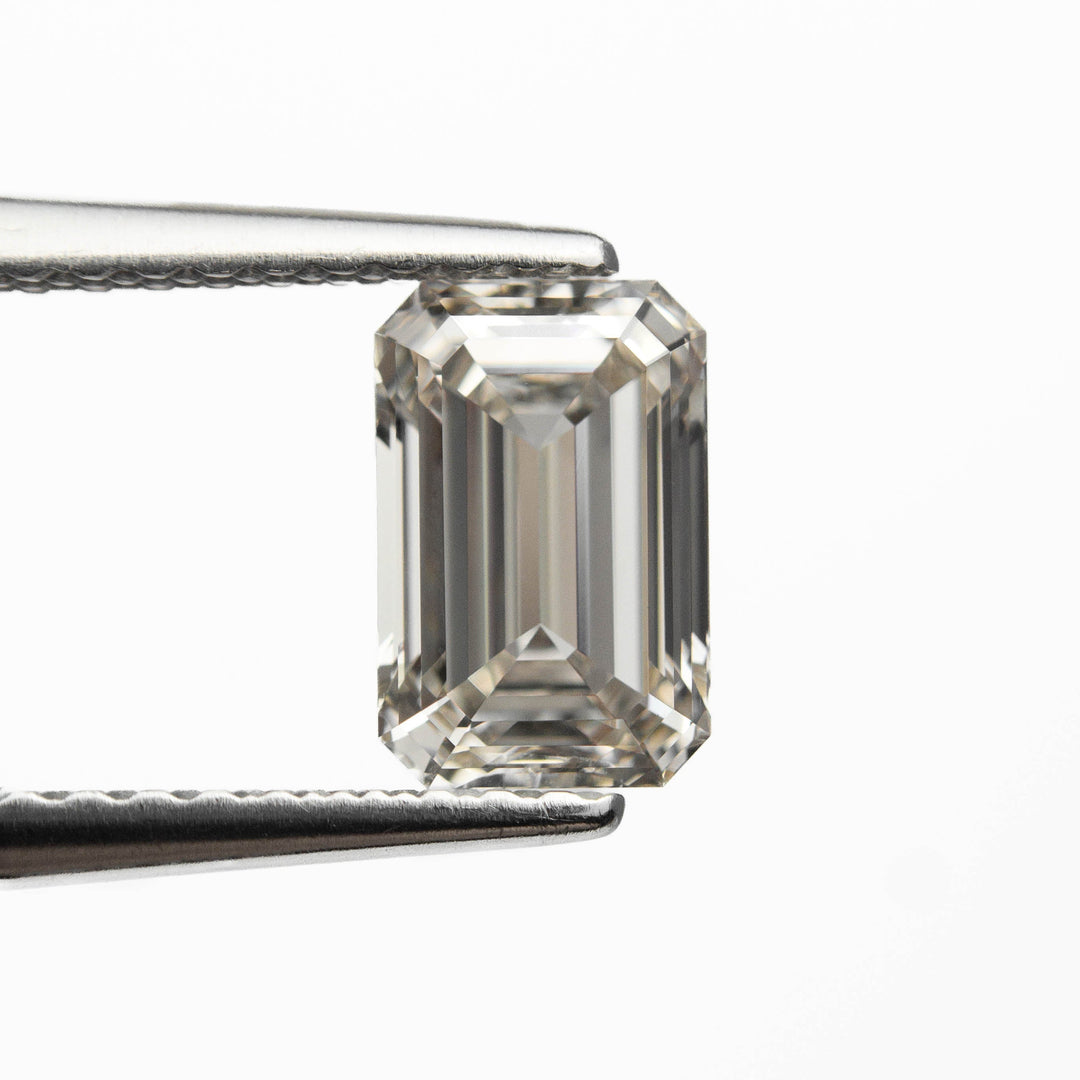 1.00ct 7.01x4.58x3.07mm VVS2 J Cut Corner Rectangle Step Cut 27376-13