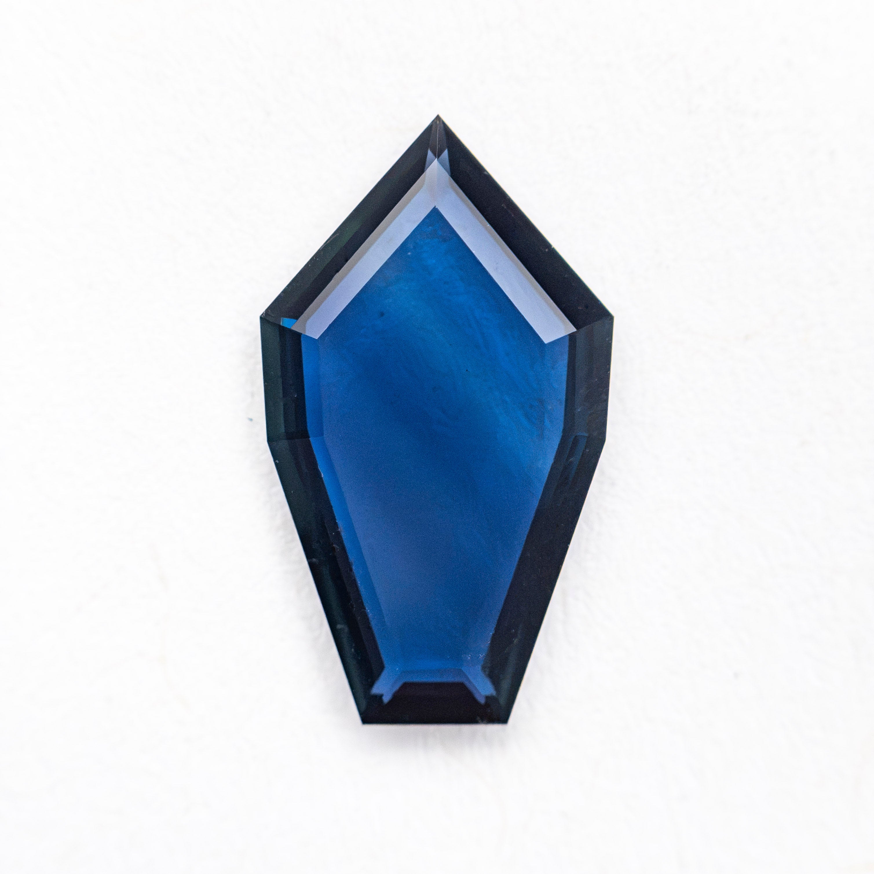 1.34ct 11.76x6.79x1.64mm Shield Portrait Cut Sapphire 27730-06