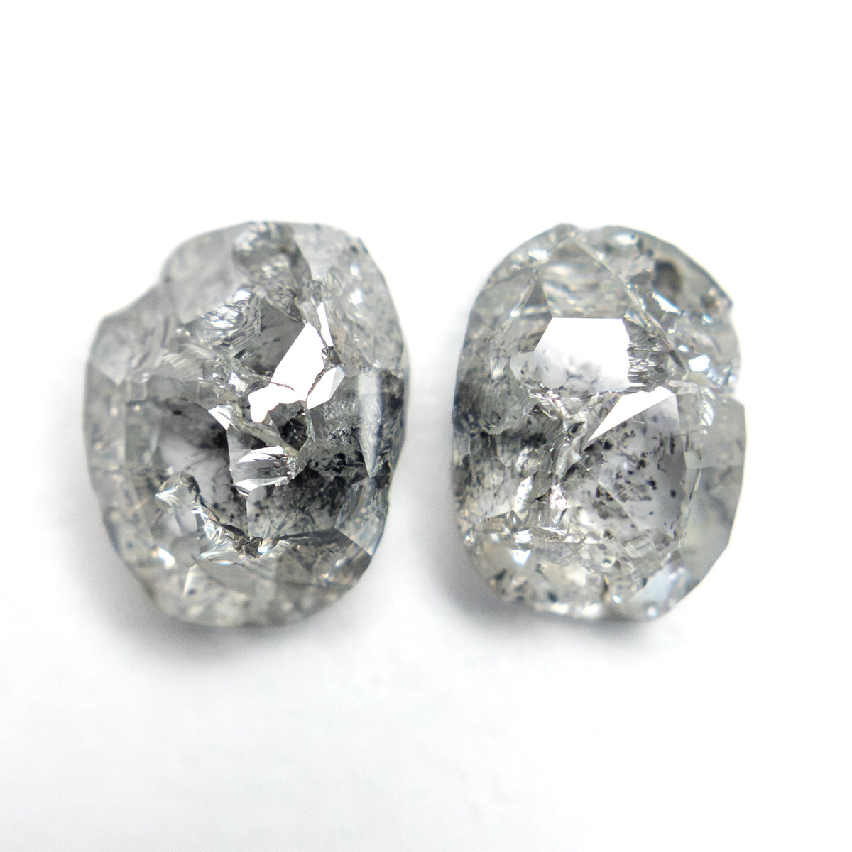 2.73cttw 2pc 7.97x6.21x3.18mm 7.66x5.67x2.82mm Polished Raw Diamond Matching Pair 🇨🇦 28181-01