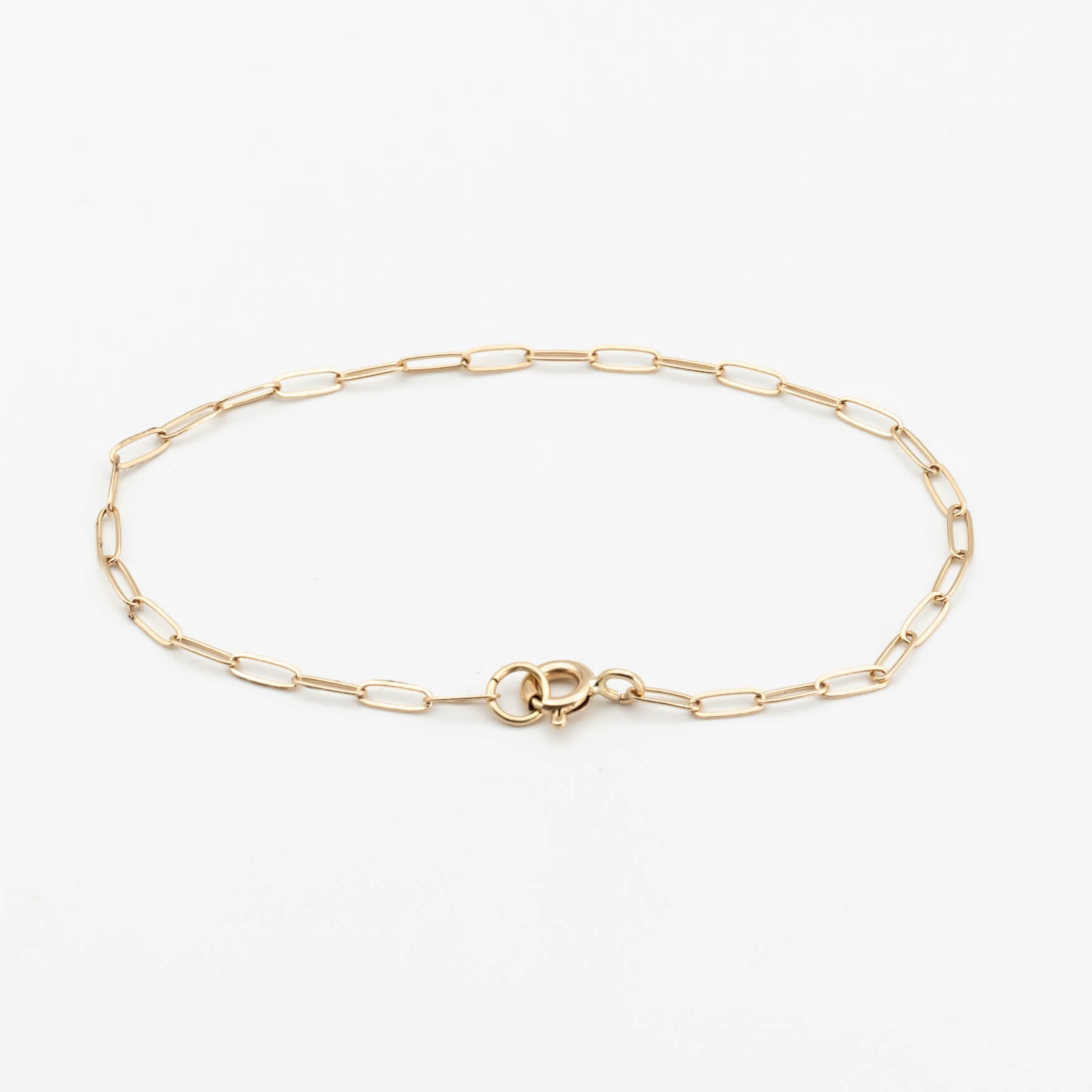 Paperclip Chain Bracelet