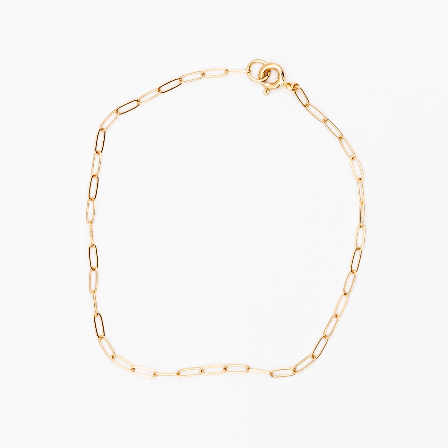 Paperclip Chain Bracelet